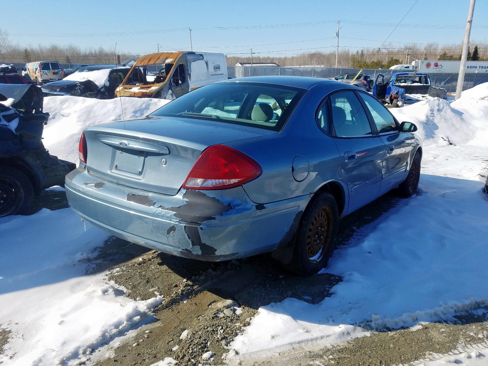 Photo 4 from auction – 2007 FORD TAURUS SE with VIN 1FAFP53U47A120203