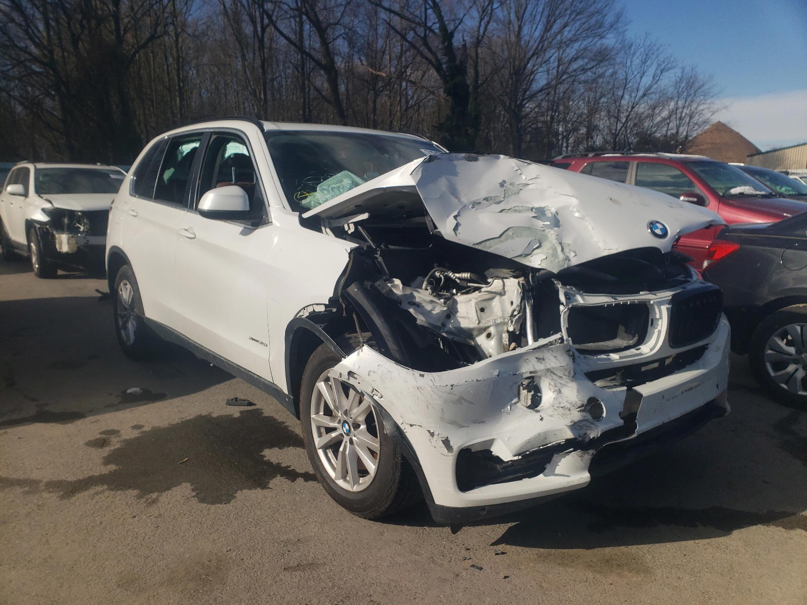 BMW X5 XDRIVE3 2014 with VIN 5UXKR0C5XE0H17455 - Photo from auction