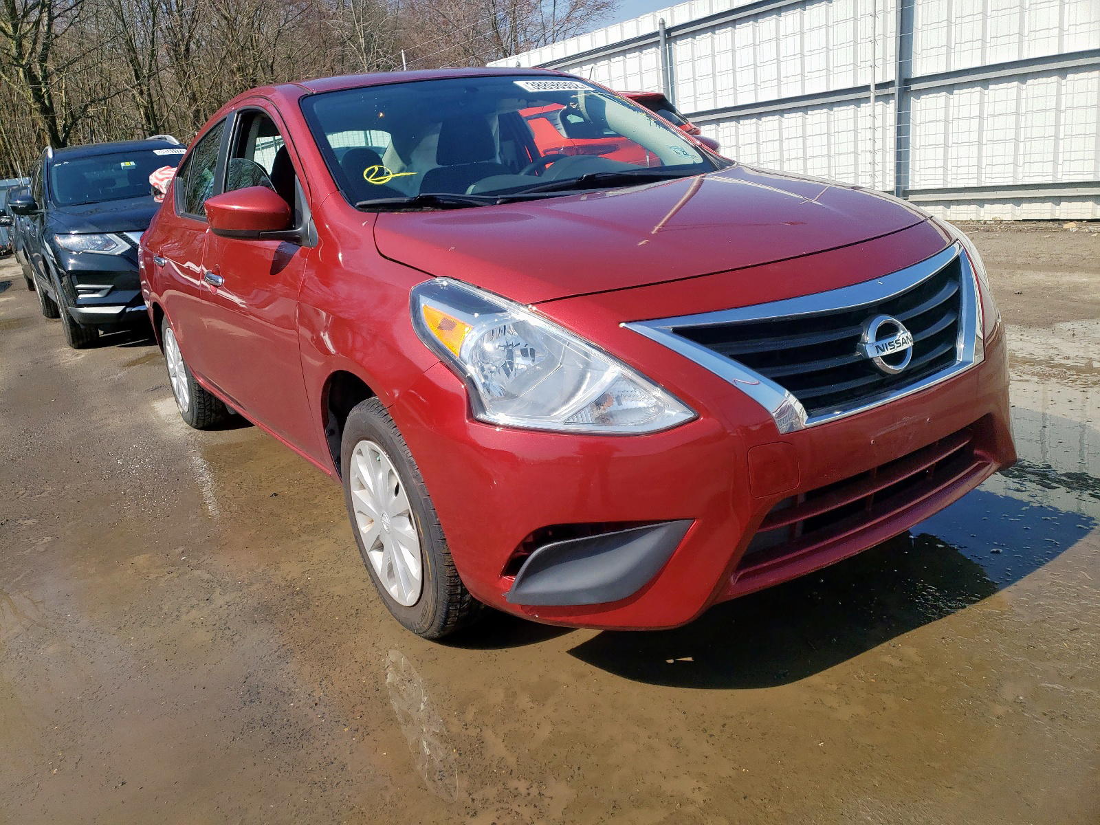 NISSAN VERSA S 2017 with VIN 3N1CN7AP1HL802688 - Photo from auction