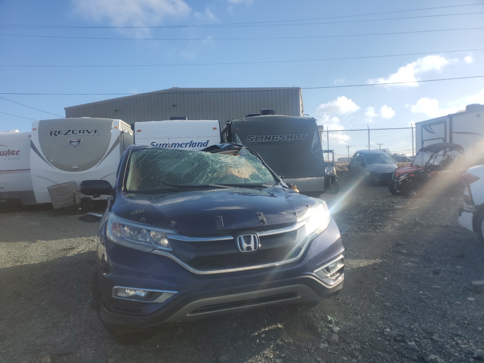 Photo 9 from auction – 2015 HONDA CR-V EX with VIN 2HKRM4H54FH129776