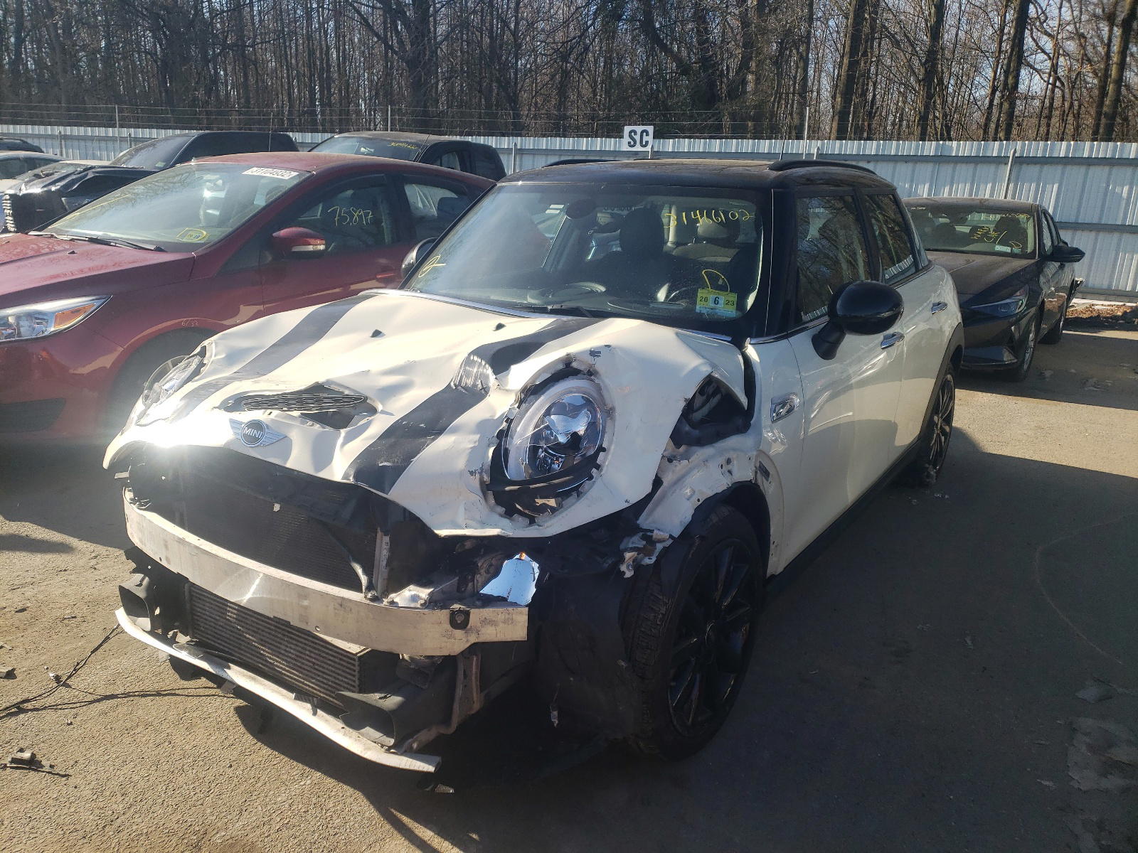 Photo 2 from auction – 2018 MINI COOPER S with VIN WMWXU3C55J2F51073