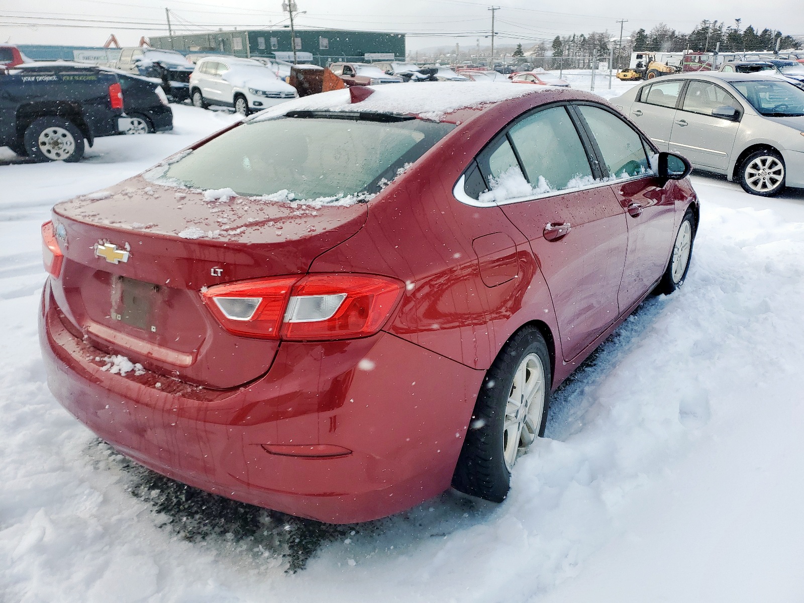 Photo 4 from auction – 2017 CHEVROLET CRUZE LT with VIN 3G1BE5SM6HS602440