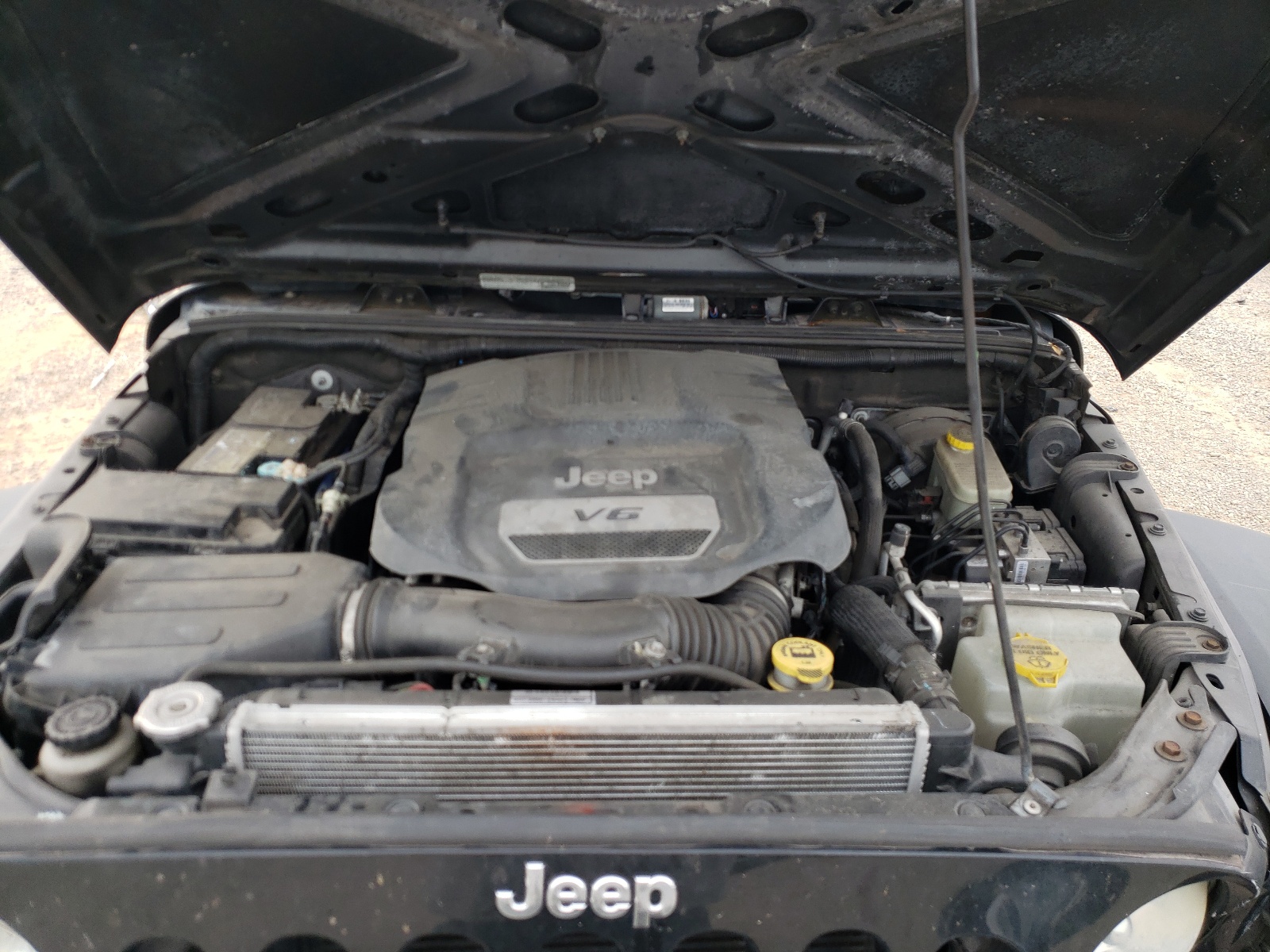 Photo 7 from auction – 2014 JEEP WRANGLER U with VIN 1C4BJWDGXEL305057