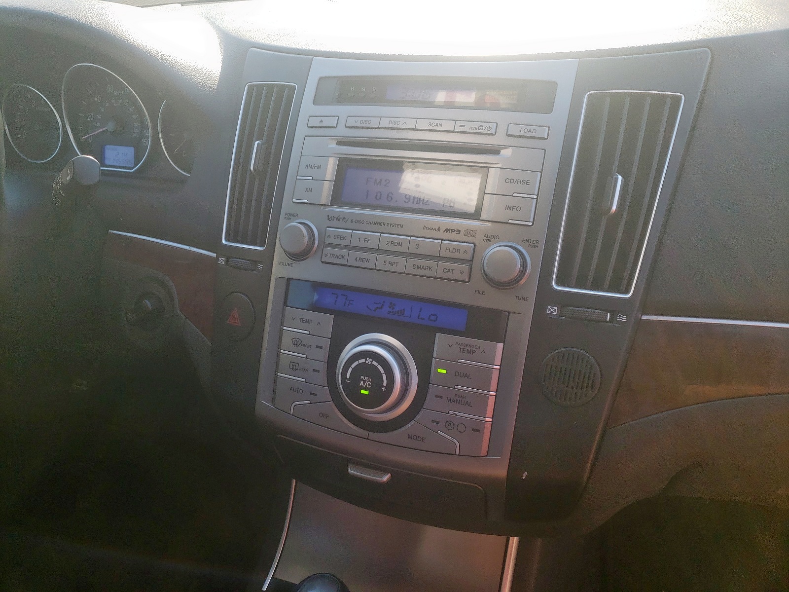 Photo 9 from auction – 2007 HYUNDAI VERACRUZ G with VIN KM8NU13C87U024244
