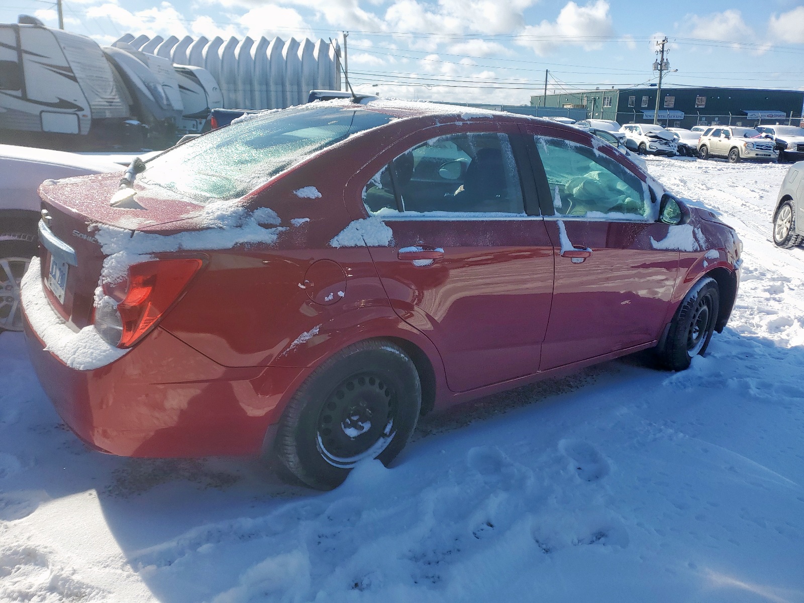 Photo 4 from auction – 2016 CHEVROLET SONIC LT with VIN 1G1JC5SHXG4144730