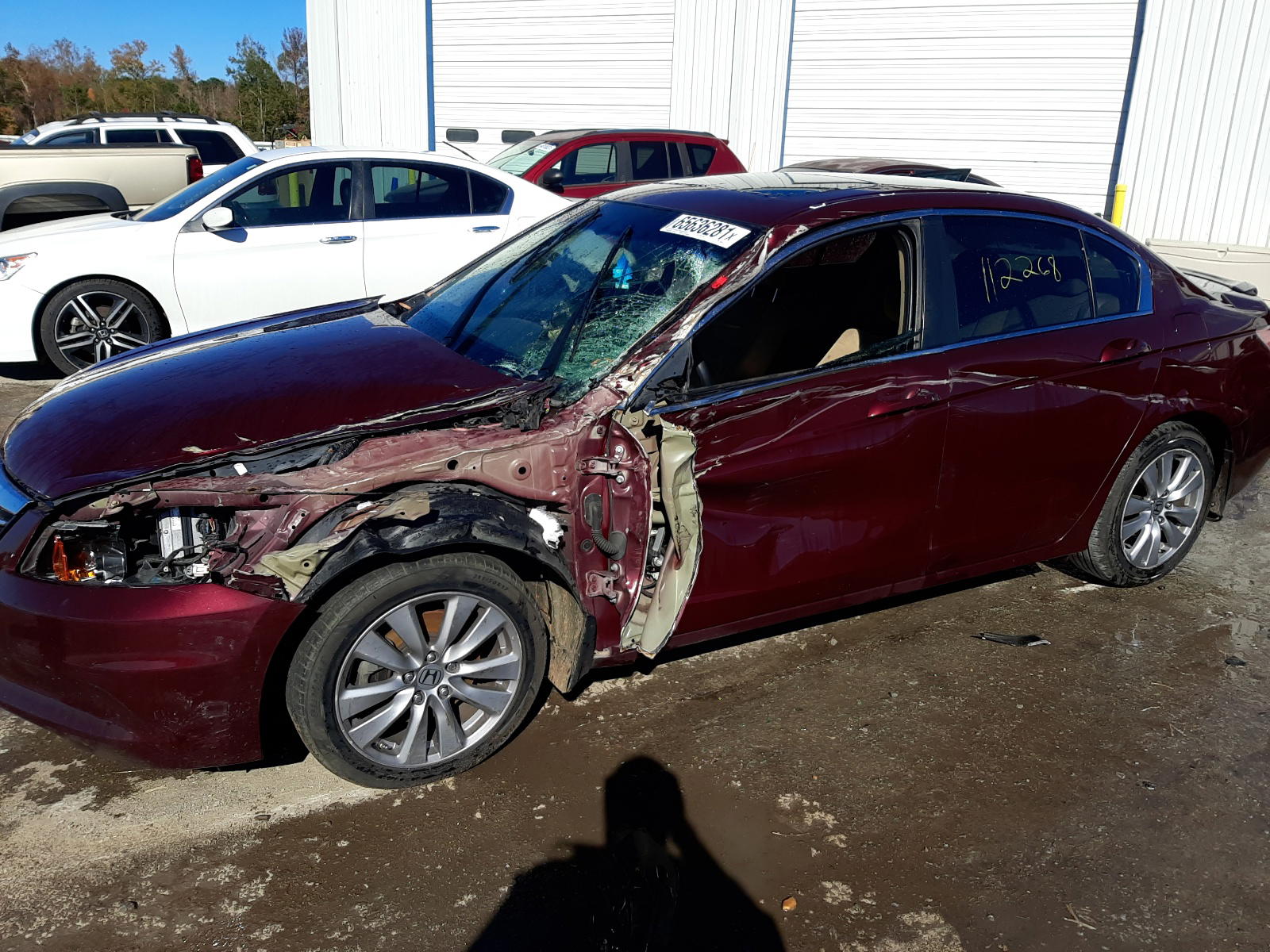 Photo 9 from auction – 2012 HONDA ACCORD EX with VIN 1HGCP2F76CA063225