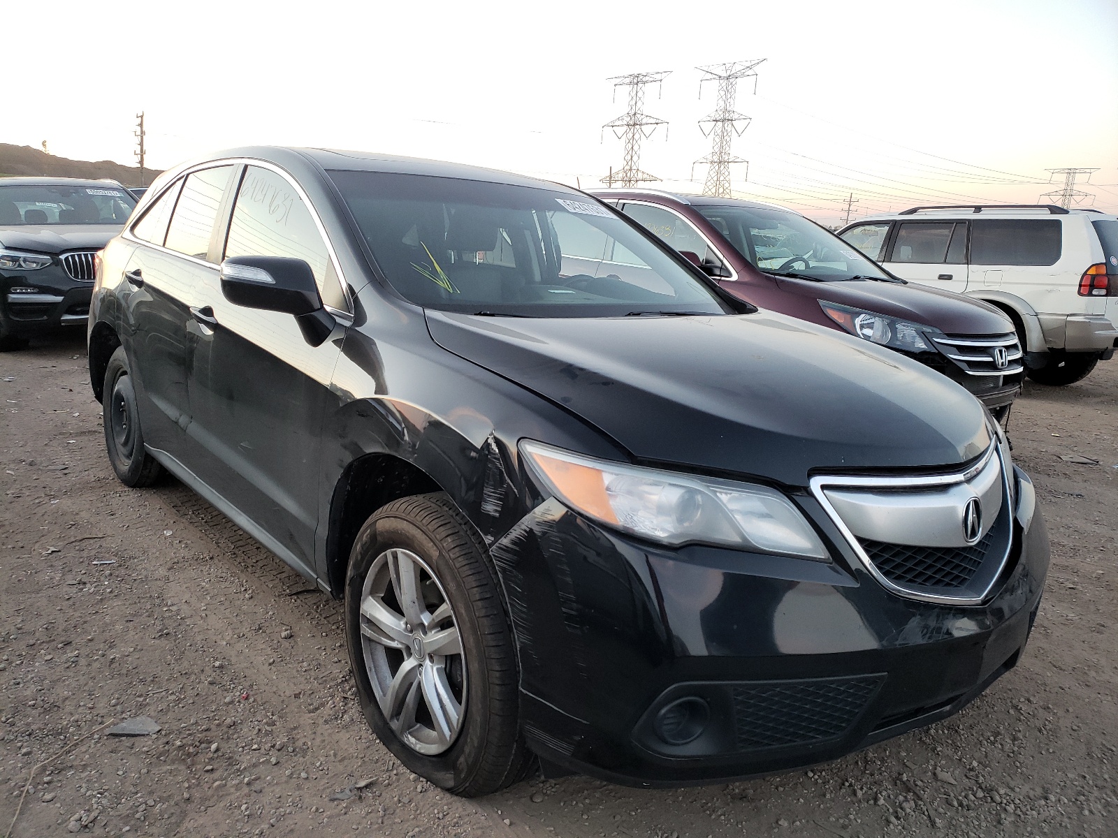 ACURA RDX 2013 with VIN 5J8TB4H32DL000567 - Photo from auction