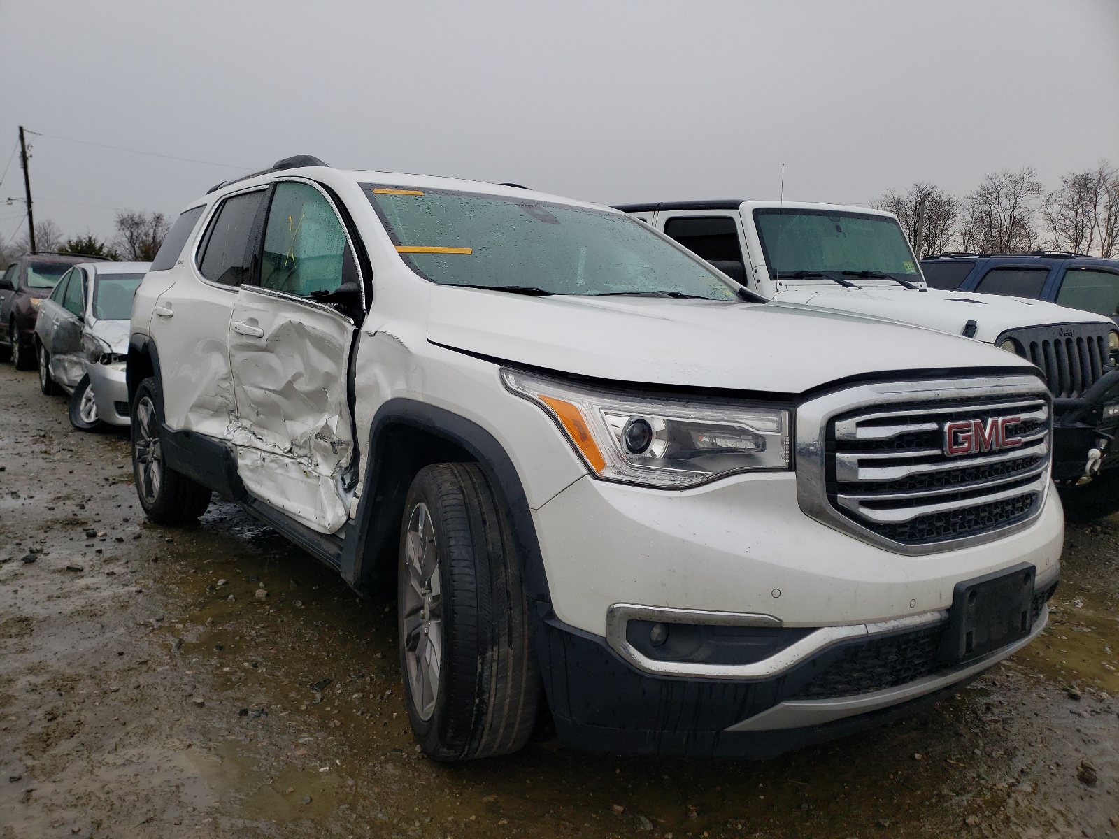GMC ACADIA SLT 2019 with VIN 1GKKNWLS6KZ226539 - Photo from auction