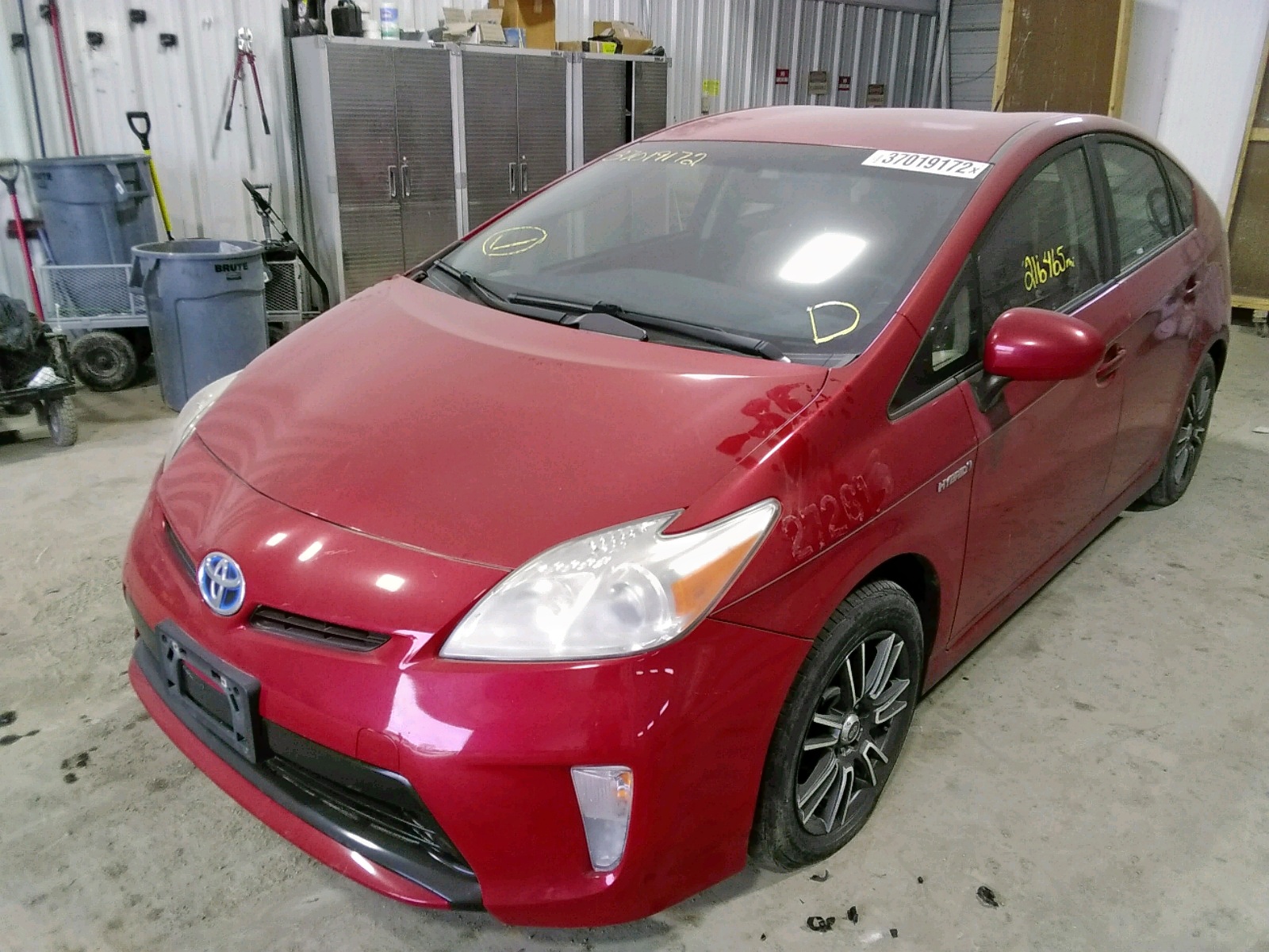 Photo 2 from auction – 2013 TOYOTA PRIUS with VIN JTDKN3DUXD1617592