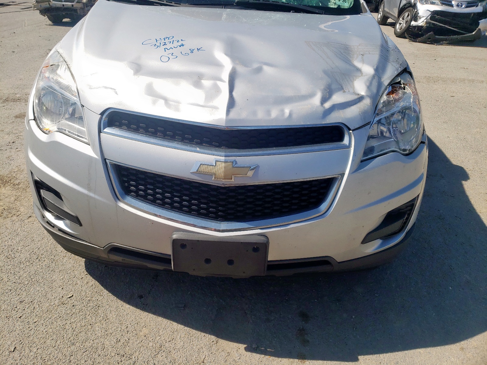 Photo 7 from auction – 2015 CHEVROLET EQUINOX LT with VIN 2GNALBEK3F6407464