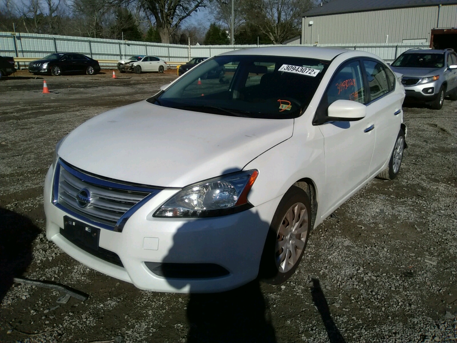 Photo 2 from auction – 2013 NISSAN SENTRA S with VIN 3N1AB7AP7DL764233