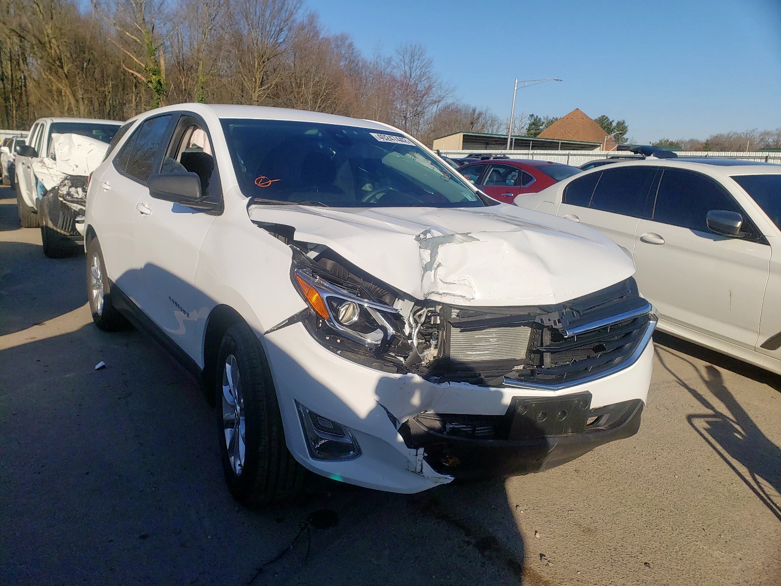 Photo 1 from auction – 2021 CHEVROLET EQUINOX LS with VIN 3GNAXHEV6MS177533