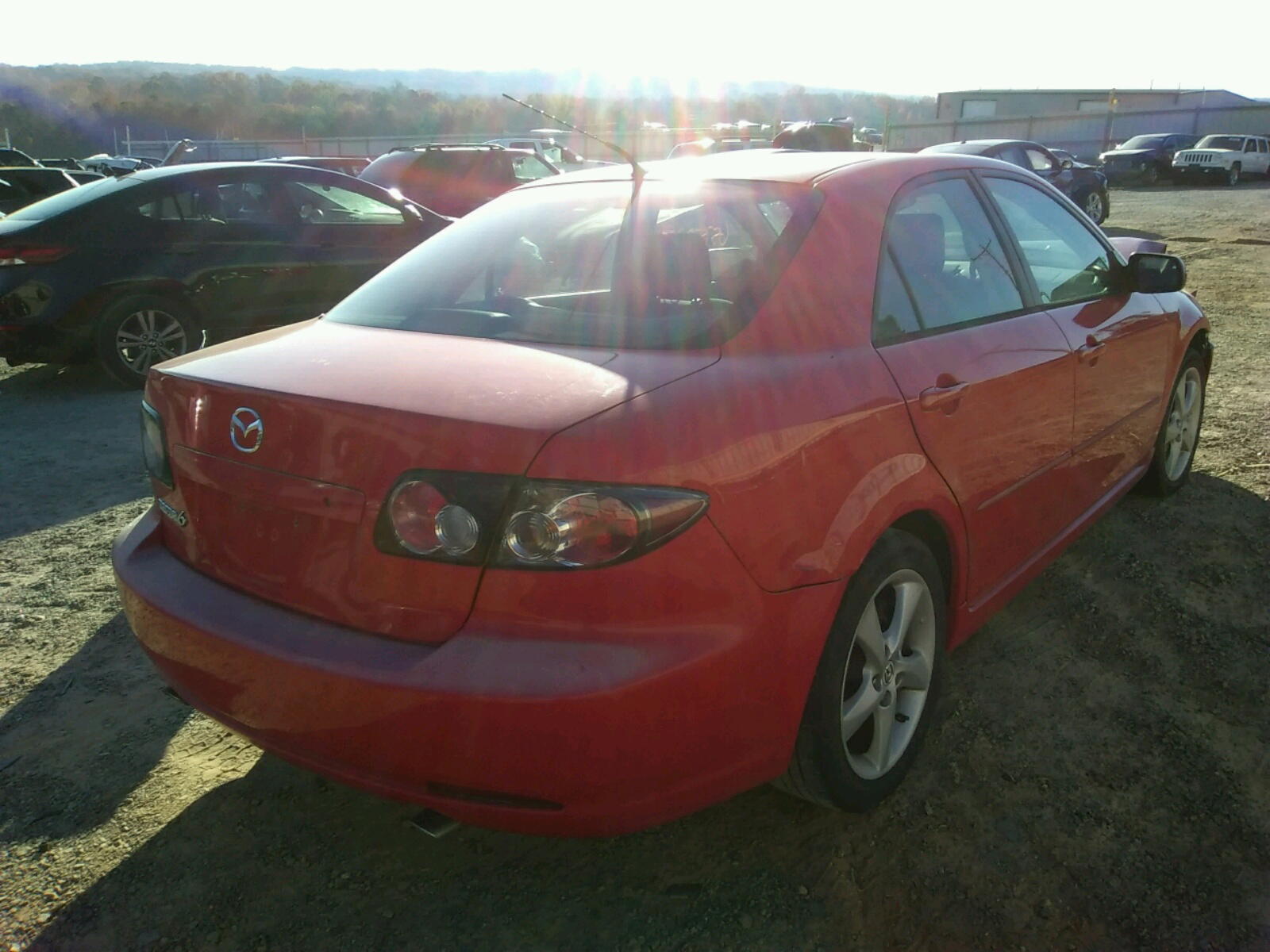 Photo 4 from auction – 2008 MAZDA 6 I with VIN 1YVHP80C785M38546