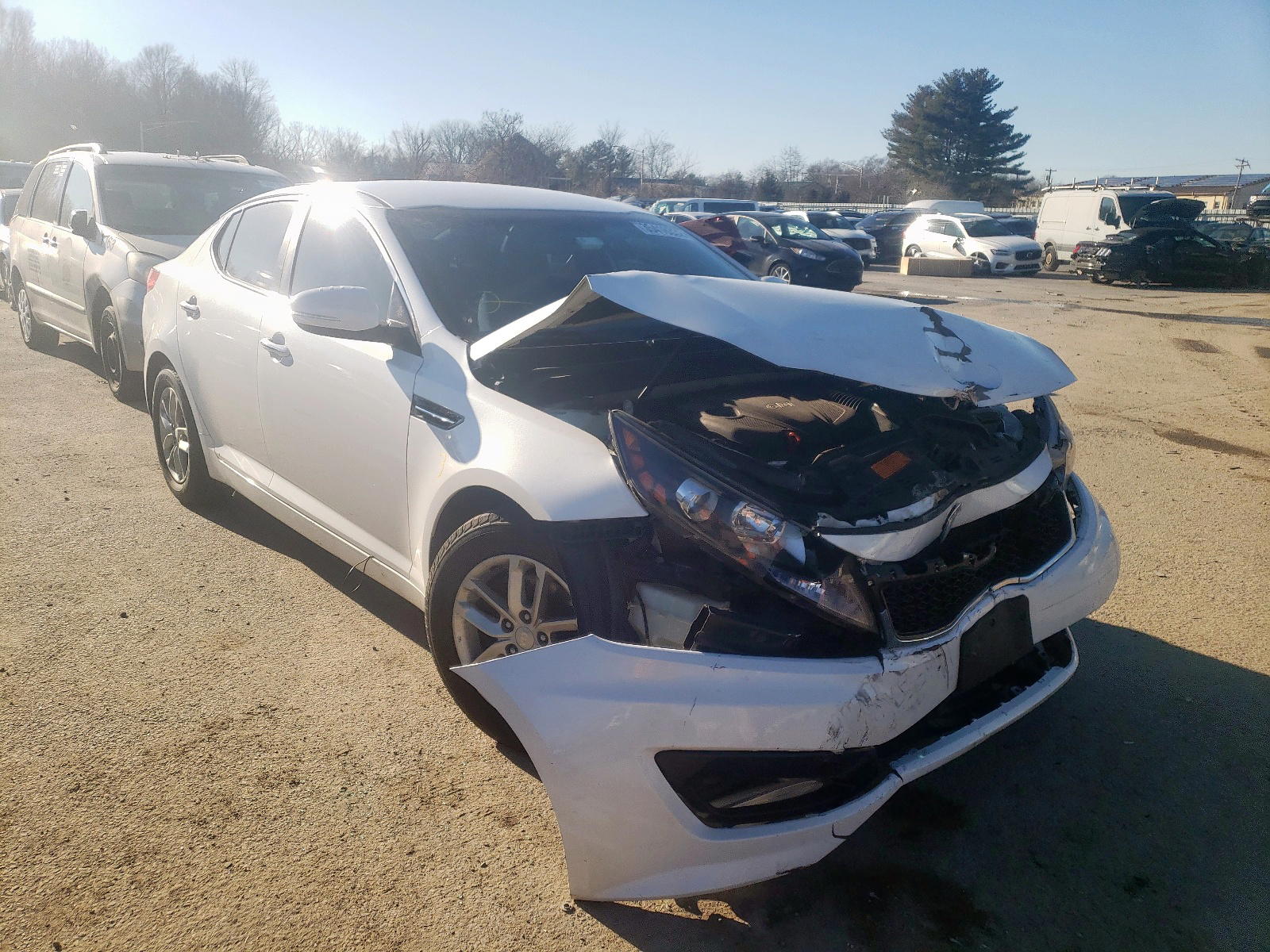 KIA OPTIMA LX 2013 with VIN KNAGM4A72D5421861 - Photo from auction