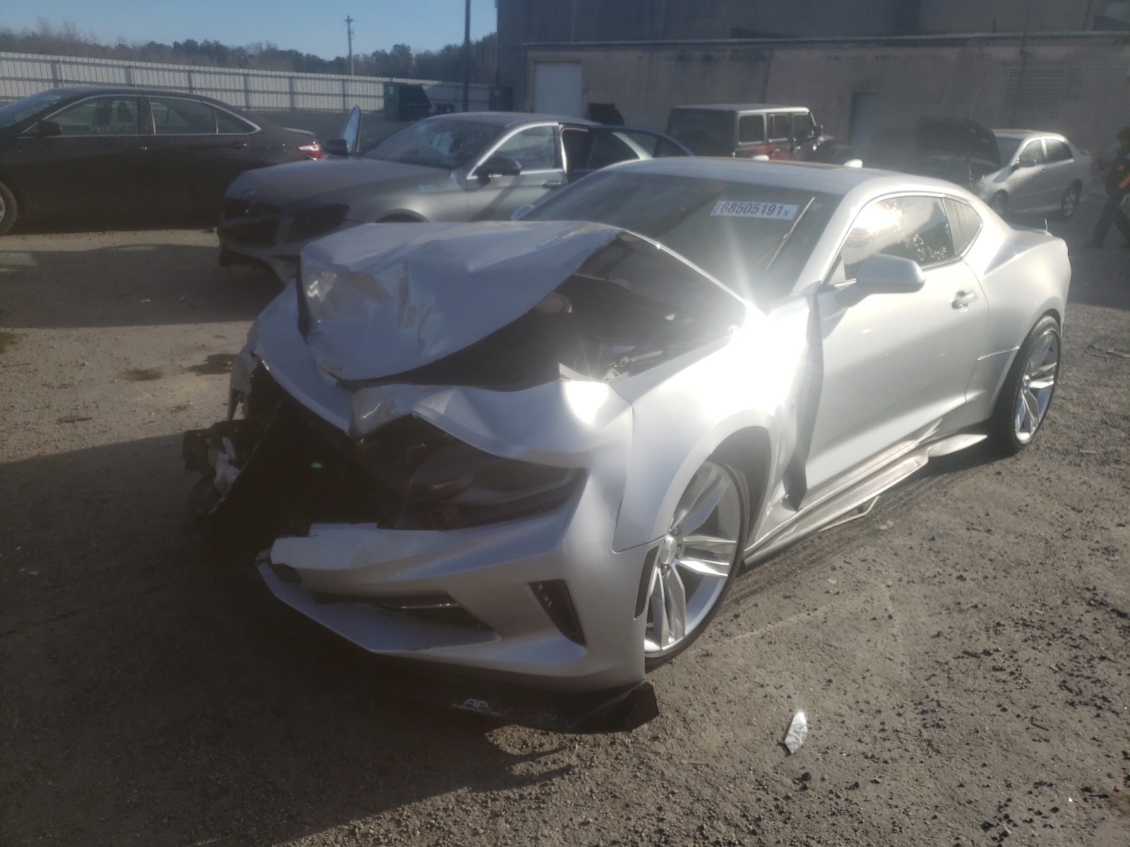 Photo 2 from auction – 2017 CHEVROLET CAMARO LT with VIN 1G1FB1RS2H0106579