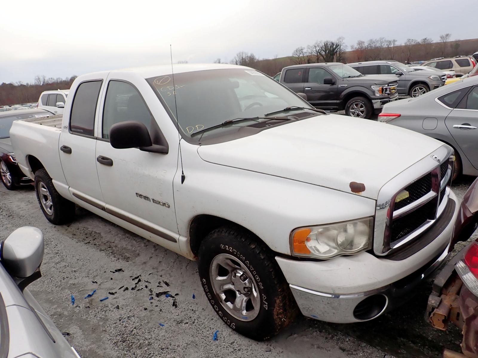 DODGE RAM 1500 2002 with VIN 1D7HA18N02J129753 - Photo from auction