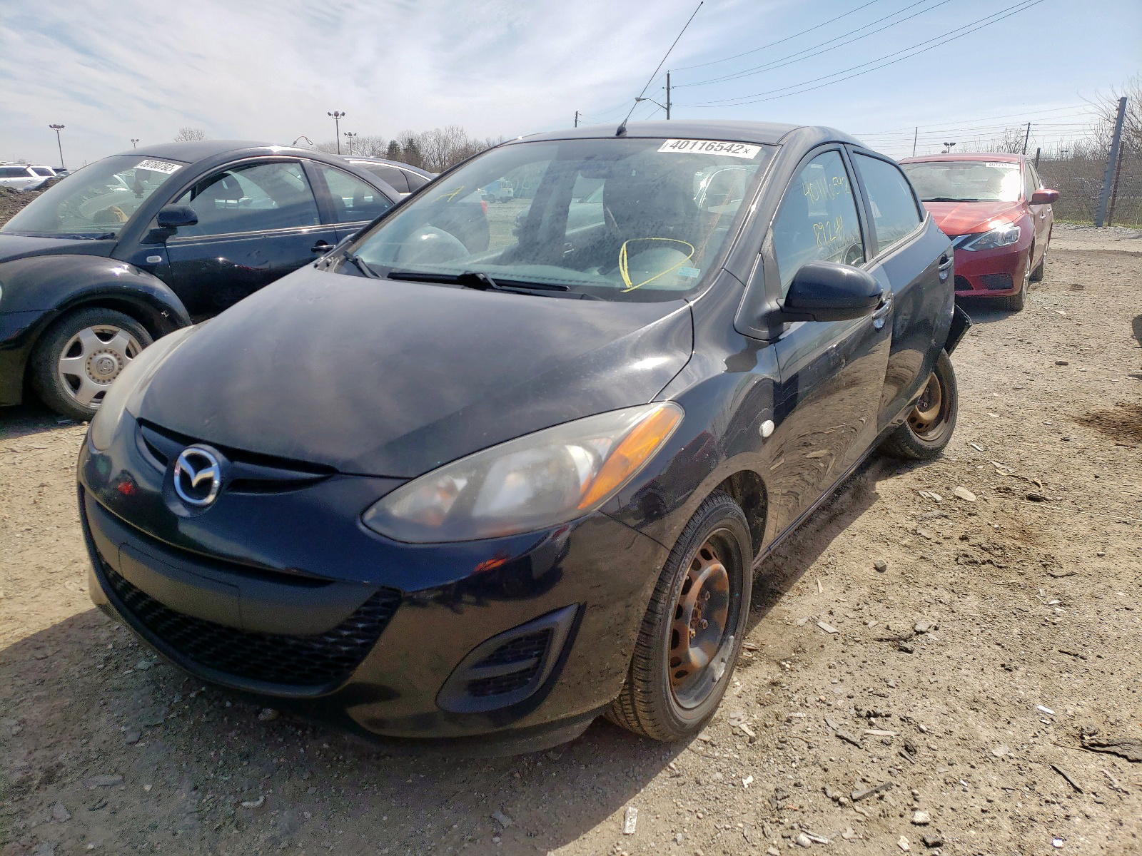Photo 2 from auction – 2012 MAZDA MAZDA2 with VIN JM1DE1KY4C0140035