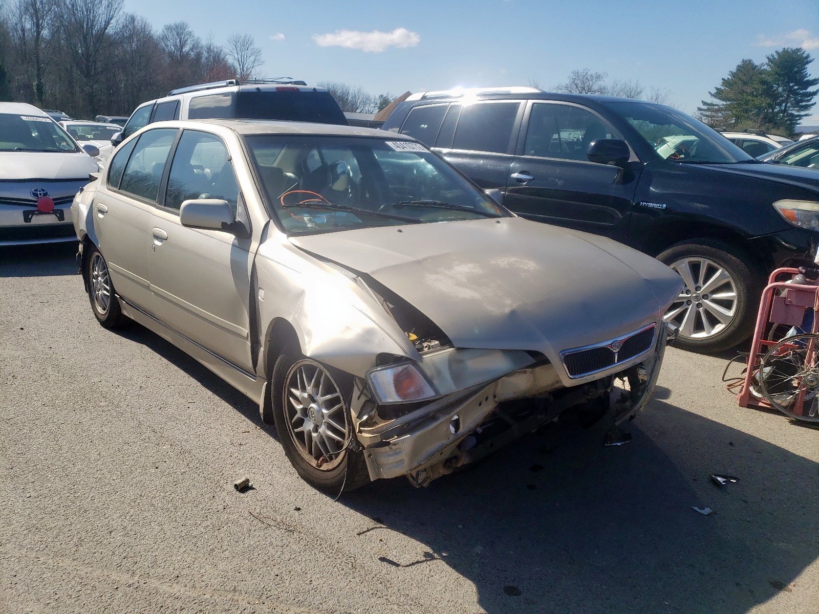 INFINITI G20 2001 with VIN JNKCP11A51T404013 - Photo from auction