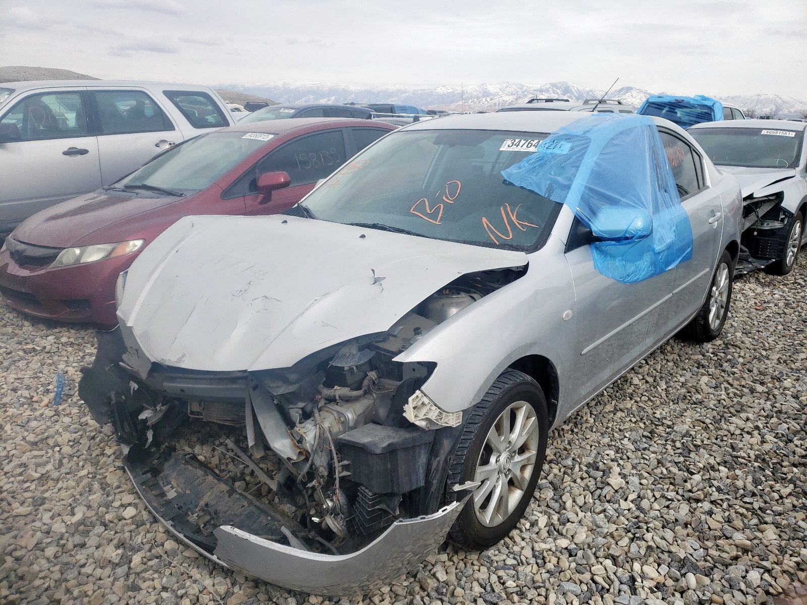 Фото 2 с аукциона – 2008 MAZDA 3 I с VIN JM1BK12F881777073