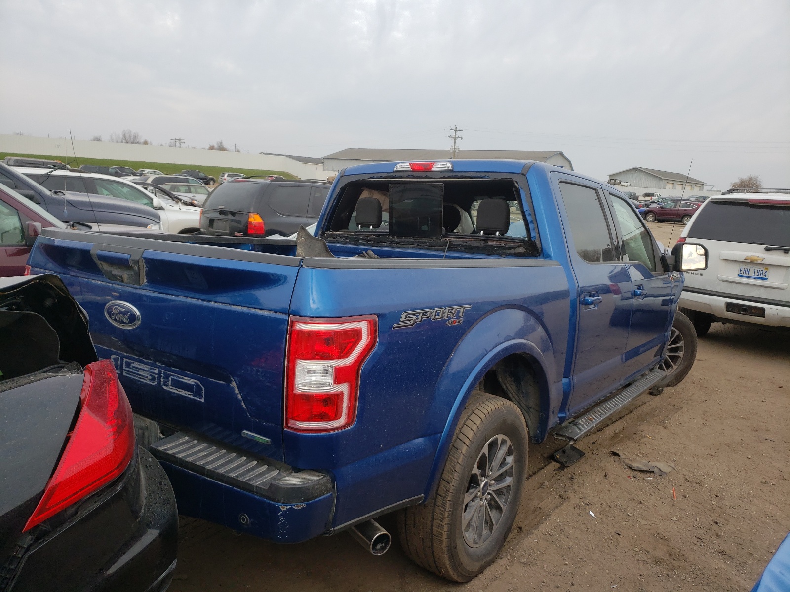 Photo 4 from auction – 2018 FORD F150 SUPER with VIN 1FTEW1EP0JFB62516