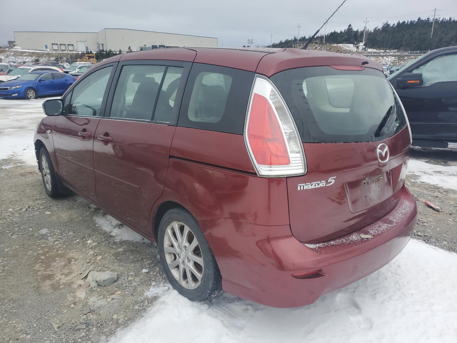 Photo 3 from auction – 2008 MAZDA MAZDA 5 with VIN JM1CR293980327200
