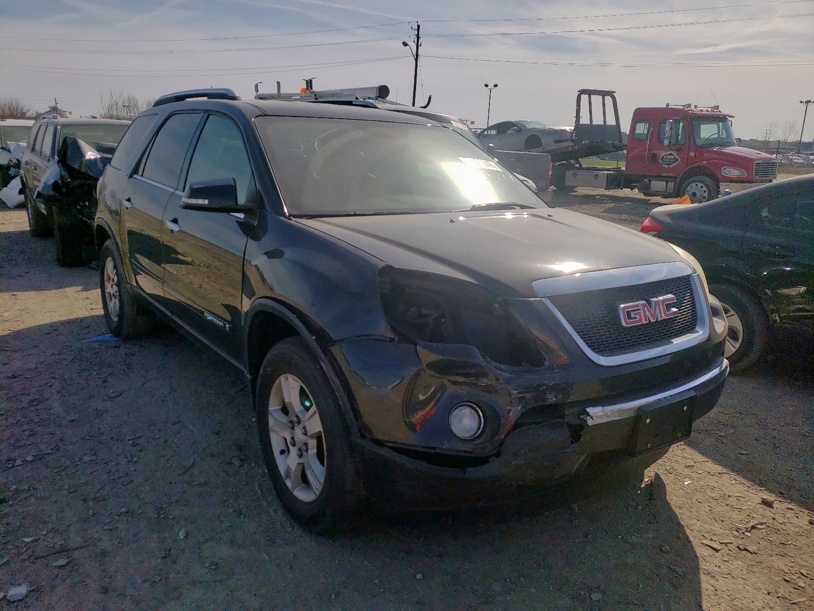 GMC ACADIA SLT 2008 with VIN 1GKEV23718J290979 - Photo from auction