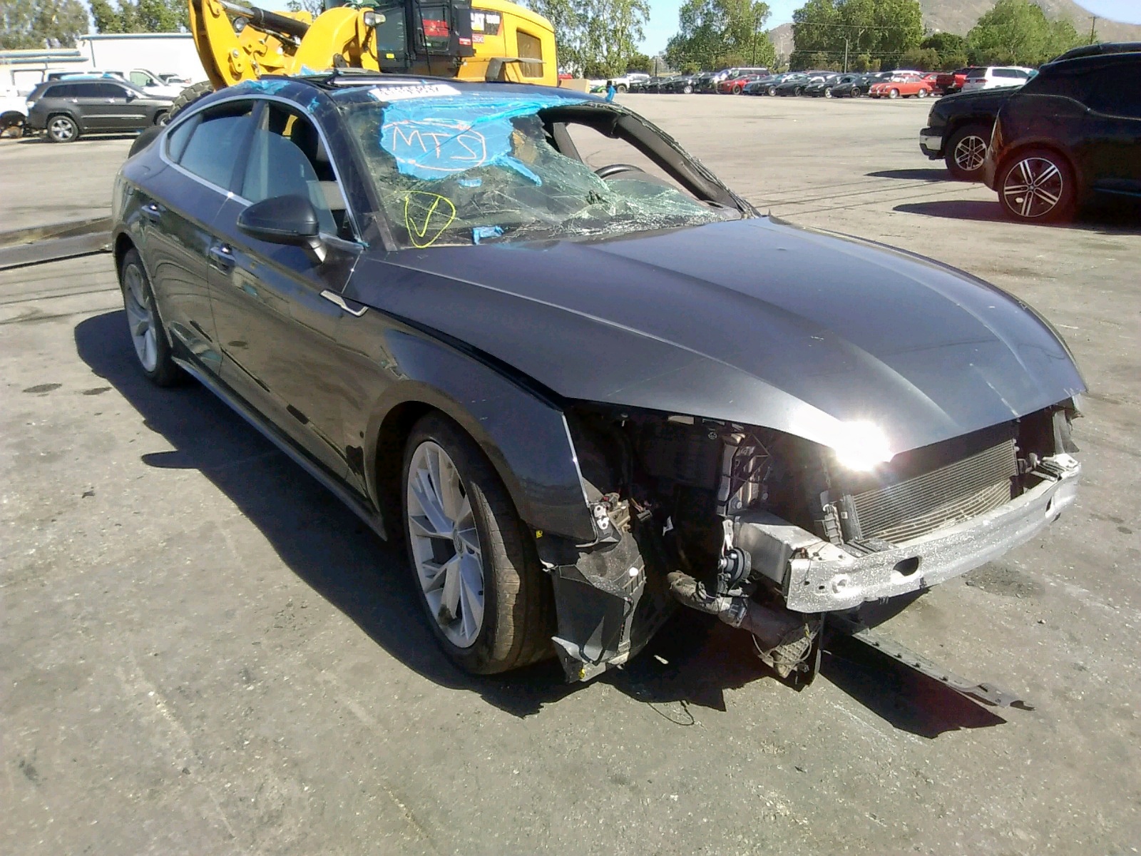 Photo 1 from auction – 2020 AUDI A5 PREMIUM with VIN WAUANCF51LA007089