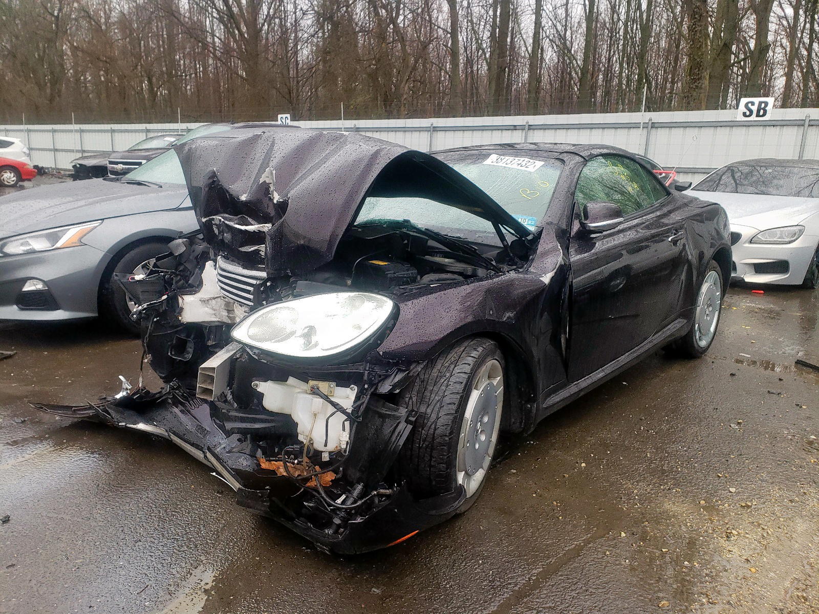 Photo 2 from auction – 2002 LEXUS SC 430 with VIN JTHFN48Y620031316