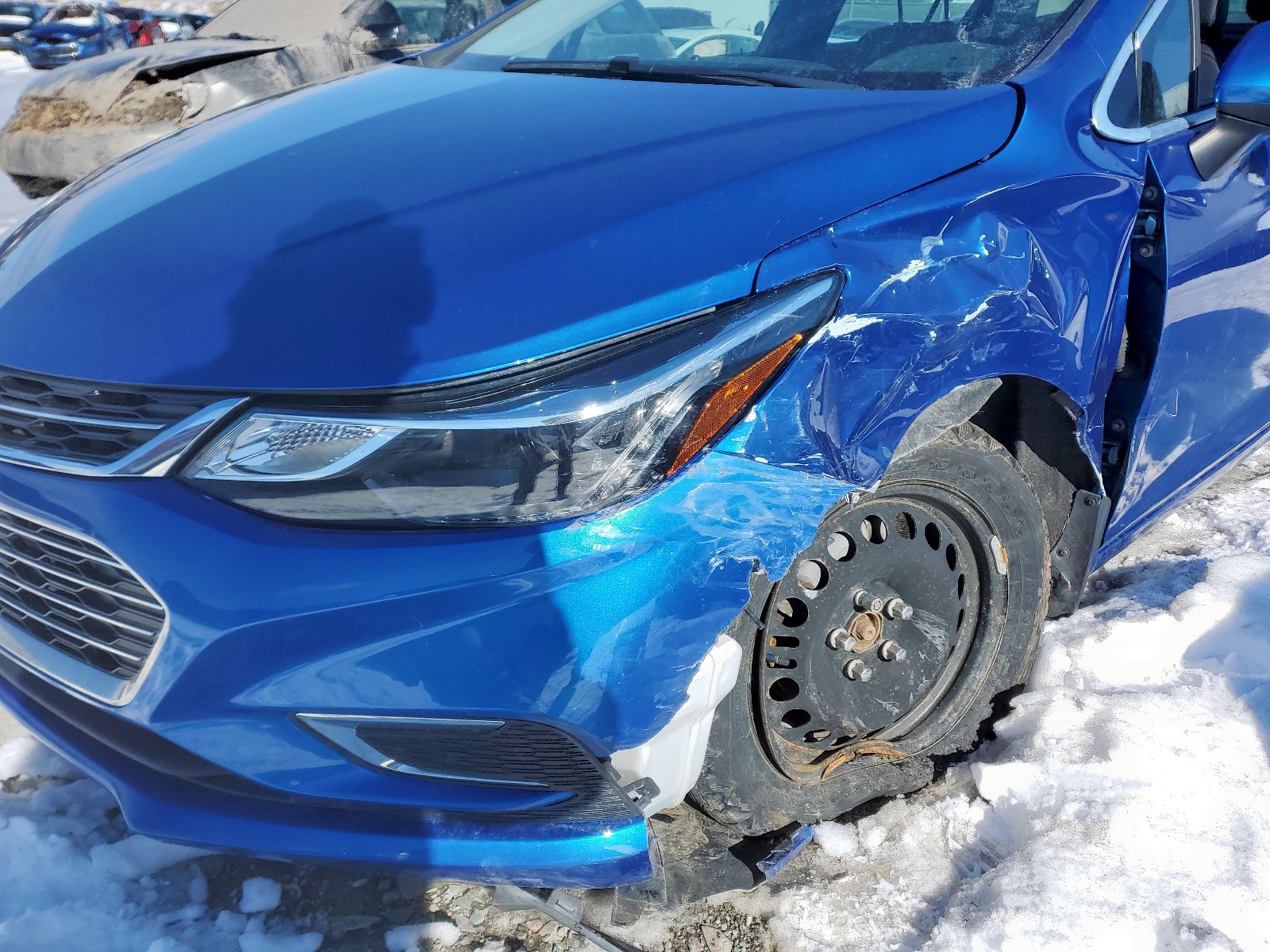 Photo 9 from auction – 2017 CHEVROLET CRUZE PREM with VIN 3G1BF5SM9HS516620