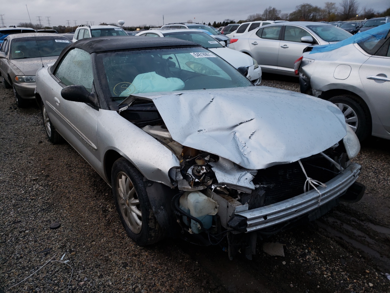 Photo 1 from auction – 2001 CHRYSLER SEBRING LX with VIN 1C3EL45U41N603199