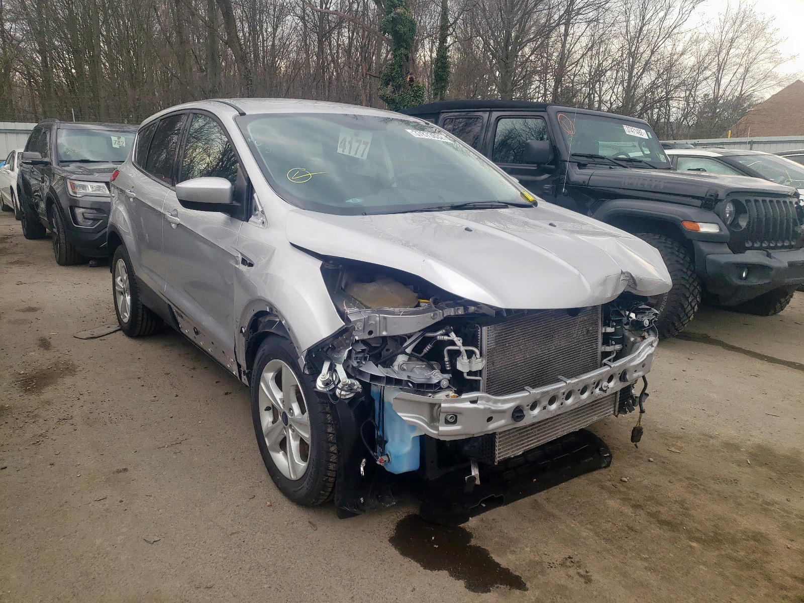 FORD ESCAPE SE 2016 with VIN 1FMCU0G91GUC04388 - Photo from auction