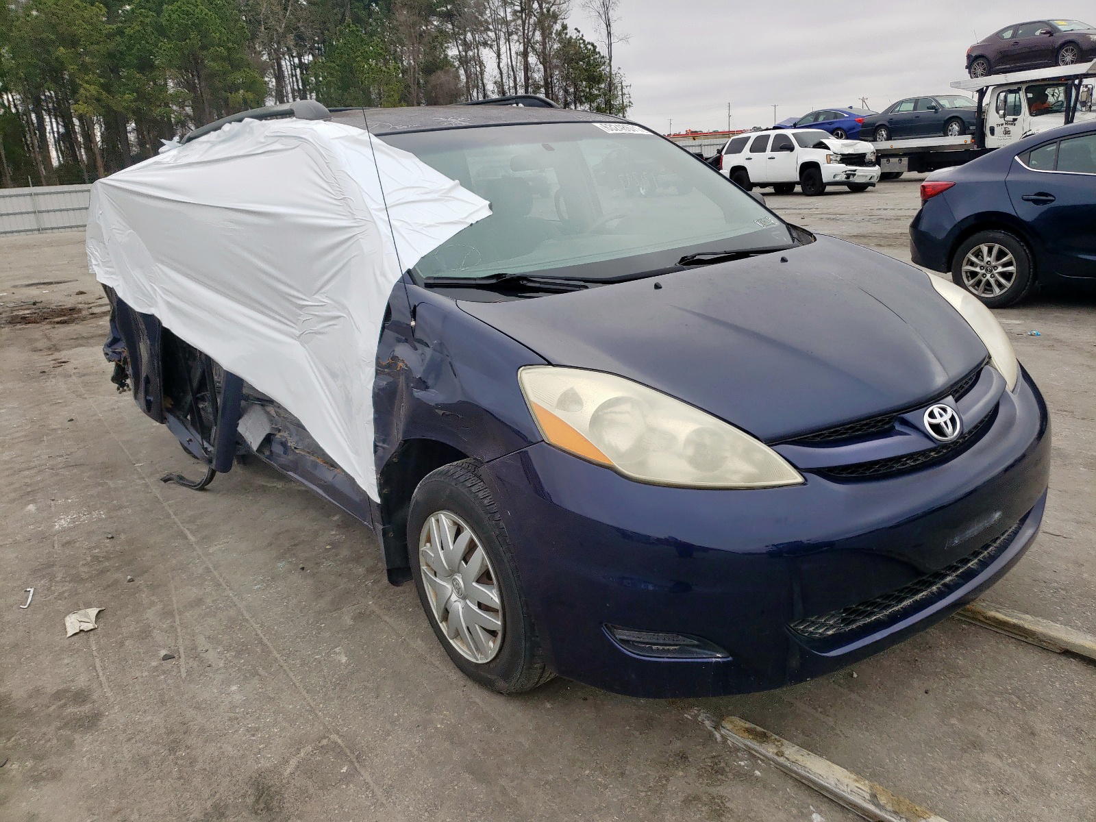 TOYOTA VAN 2006 with VIN 5TDZA23C96S499117 - Photo from auction