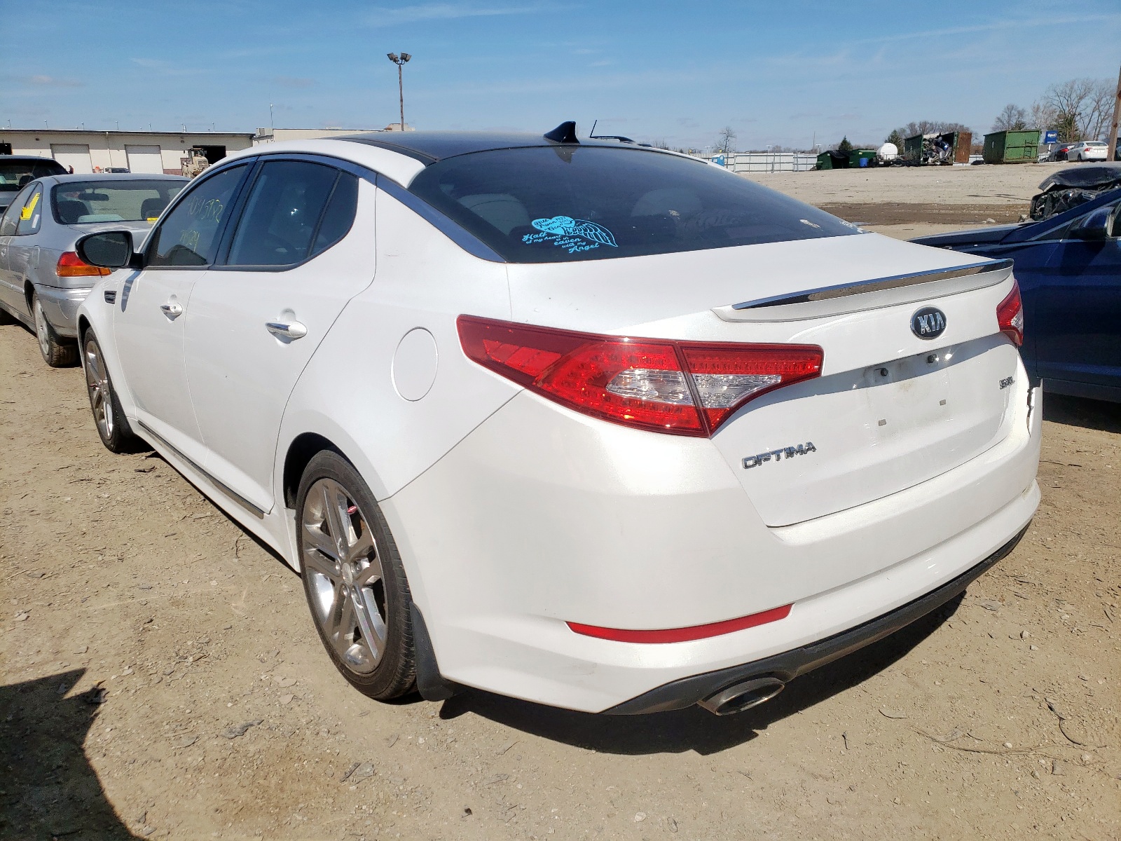 Photo 3 from auction – 2013 KIA OPTIMA SX with VIN 5XXGR4A69DG191212
