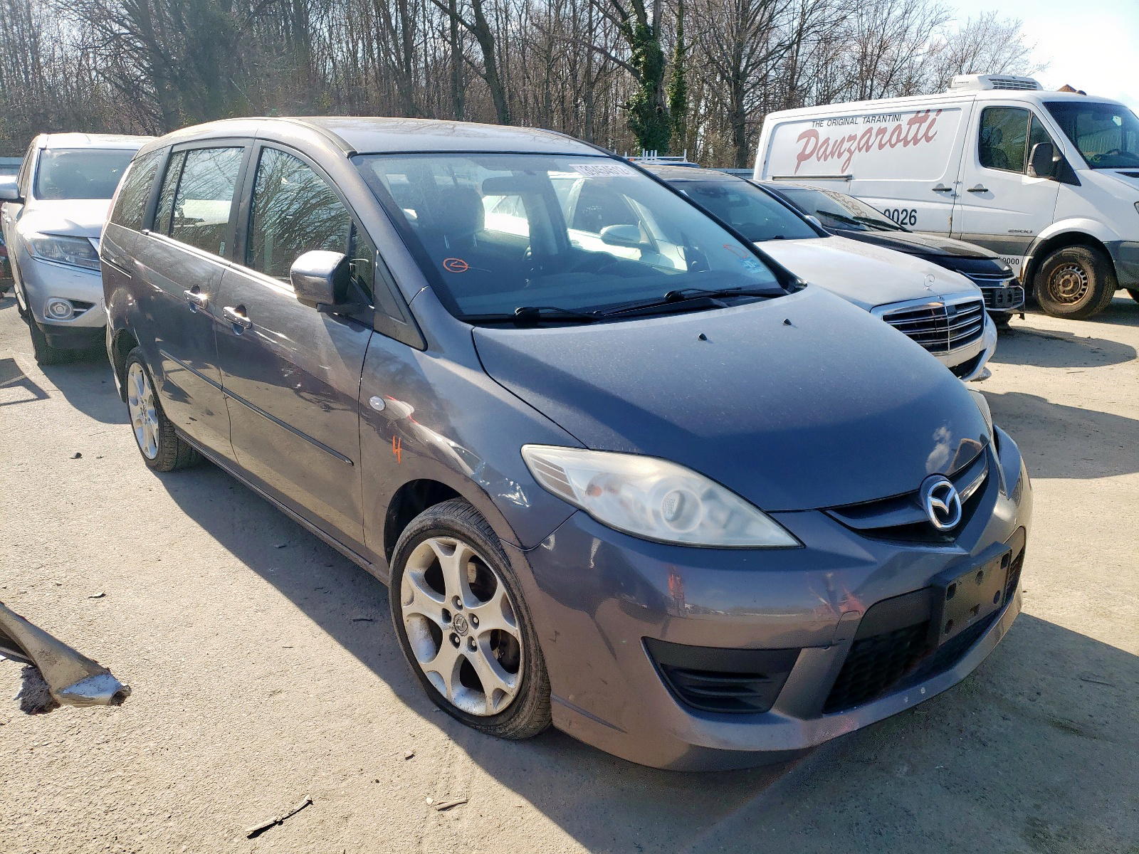 MAZDA 5 2009 with VIN JM1CR29L690333635 - Photo from auction