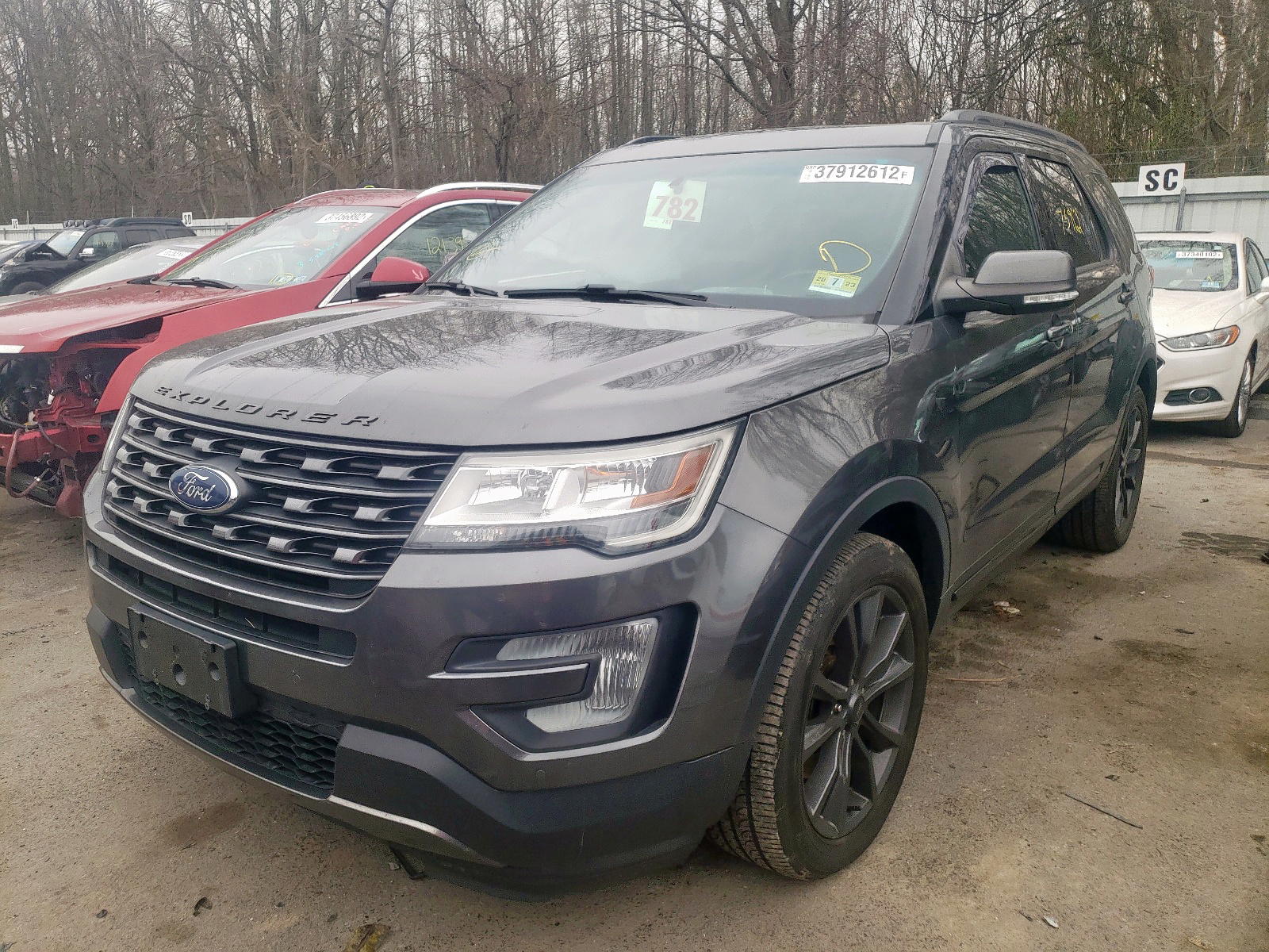 Photo 2 from auction – 2017 FORD EXPLORER X with VIN 1FM5K8D89HGA06909