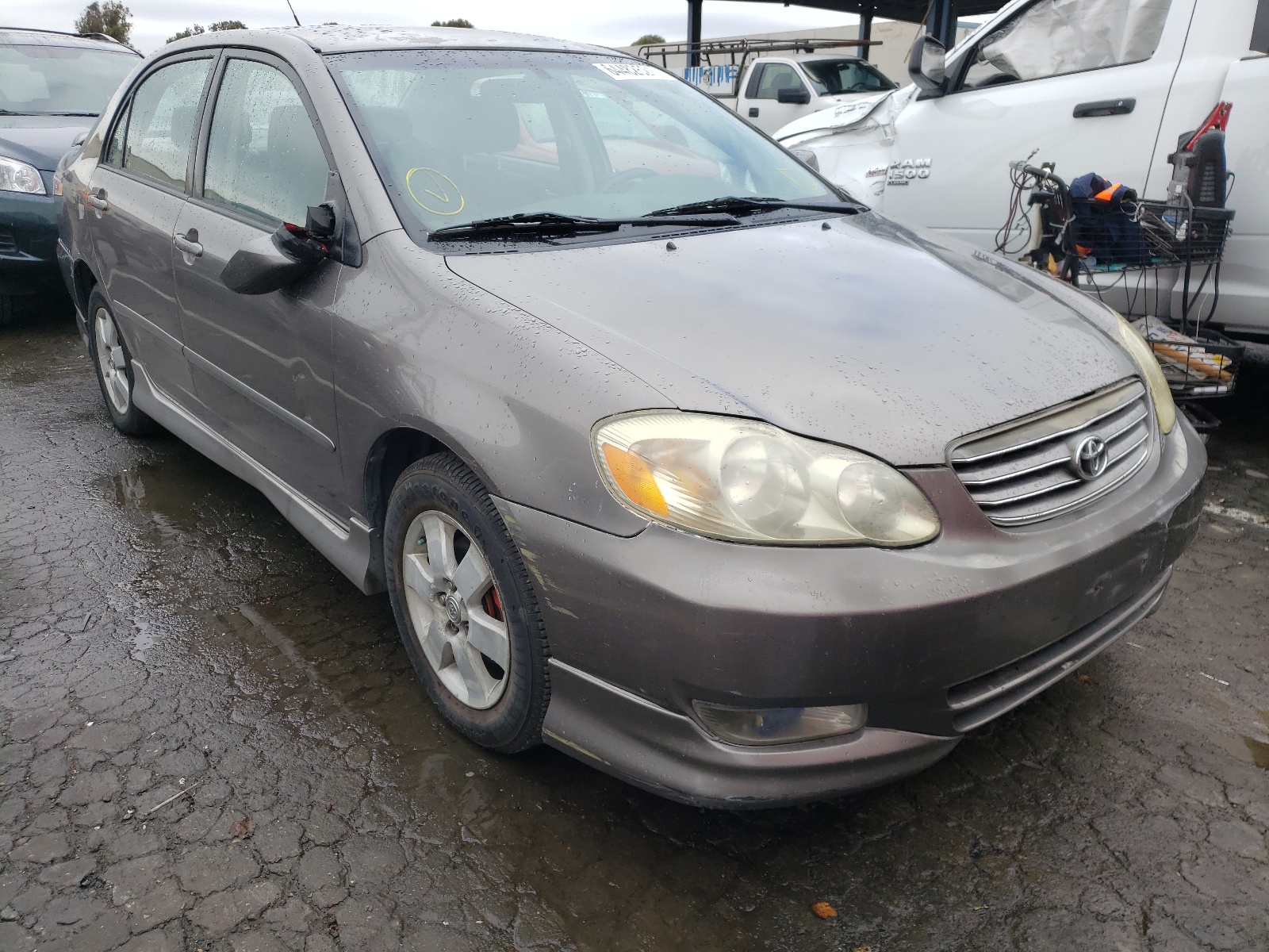 TOYOTA COROLLA CE 2003 with VIN 1NXBR32EX3Z112788 - Photo from auction
