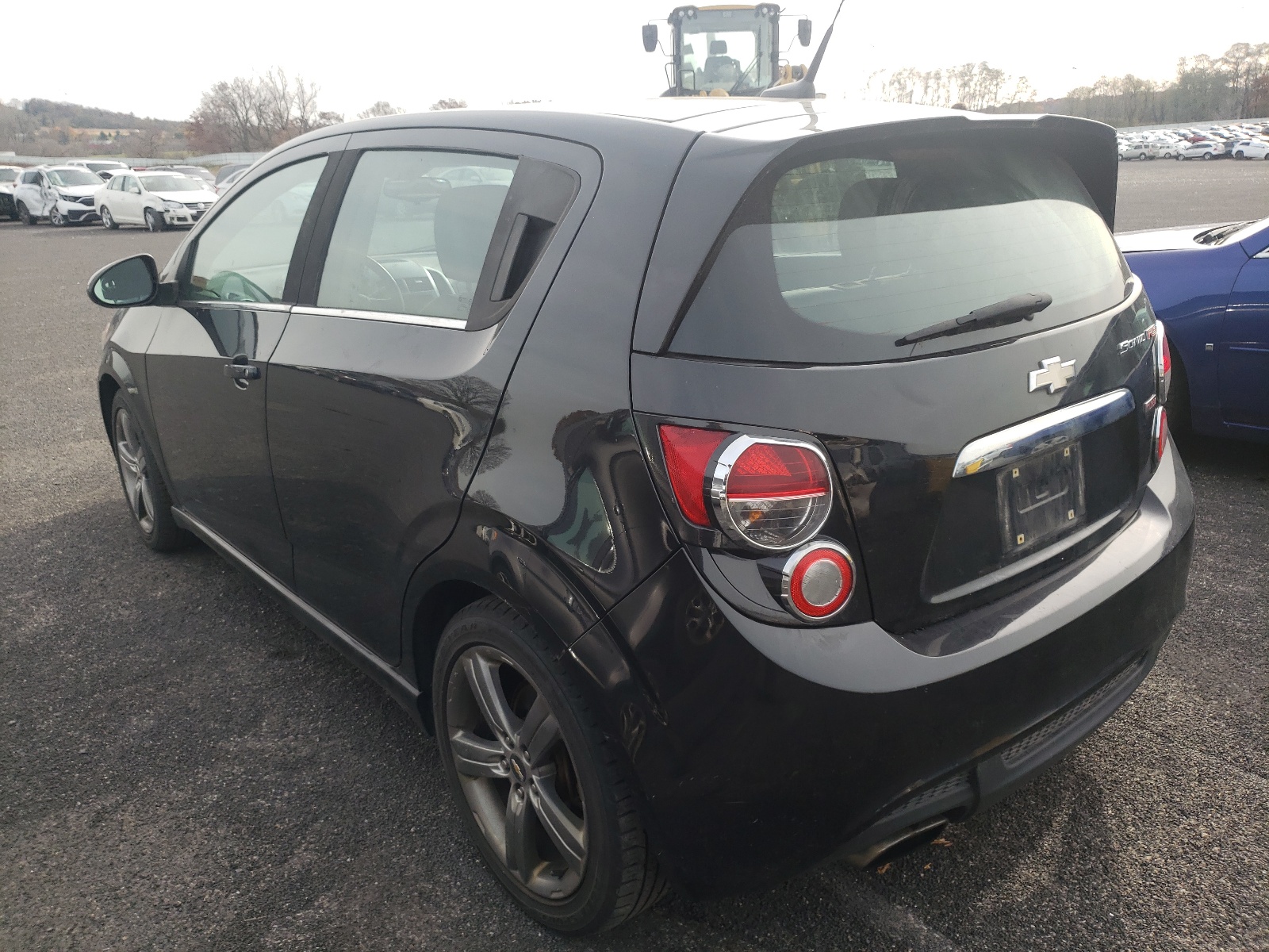 Photo 3 from auction – 2013 CHEVROLET SONIC RS with VIN 1G1JH6SB7D4225229