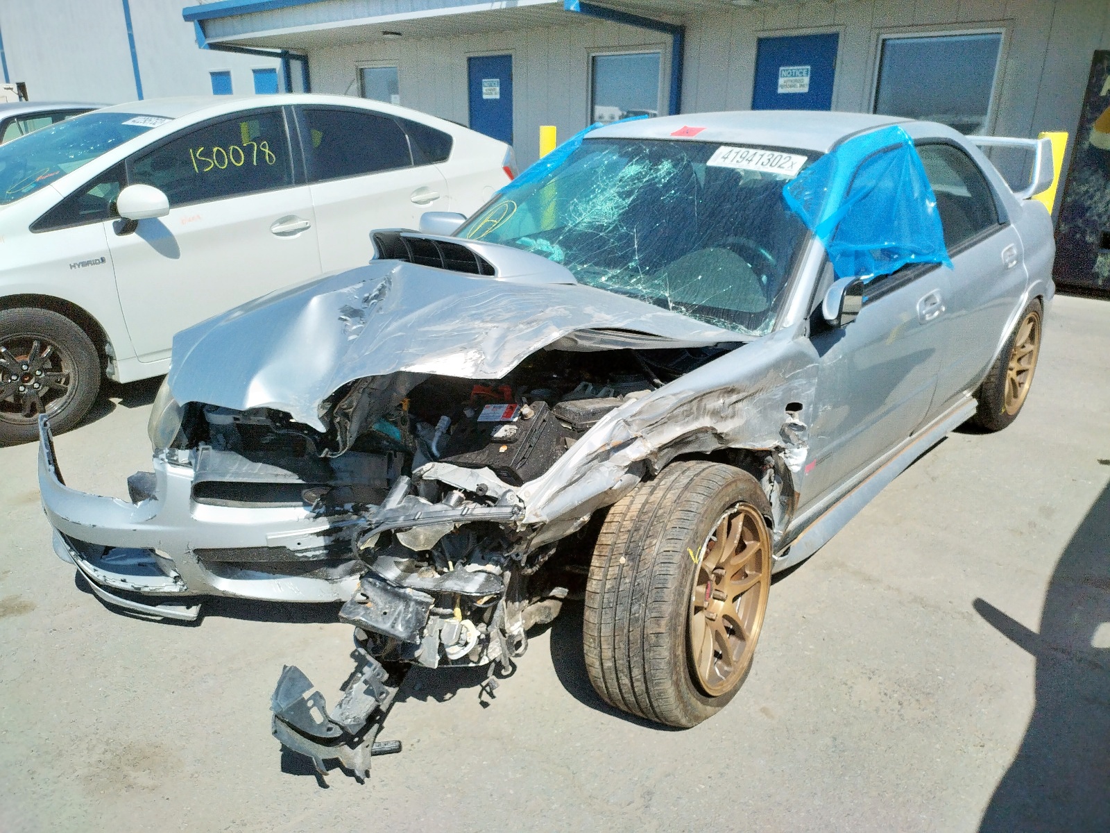 Photo 10 from auction – 2005 SUBARU IMPREZA WR with VIN JF1GD70665L509960