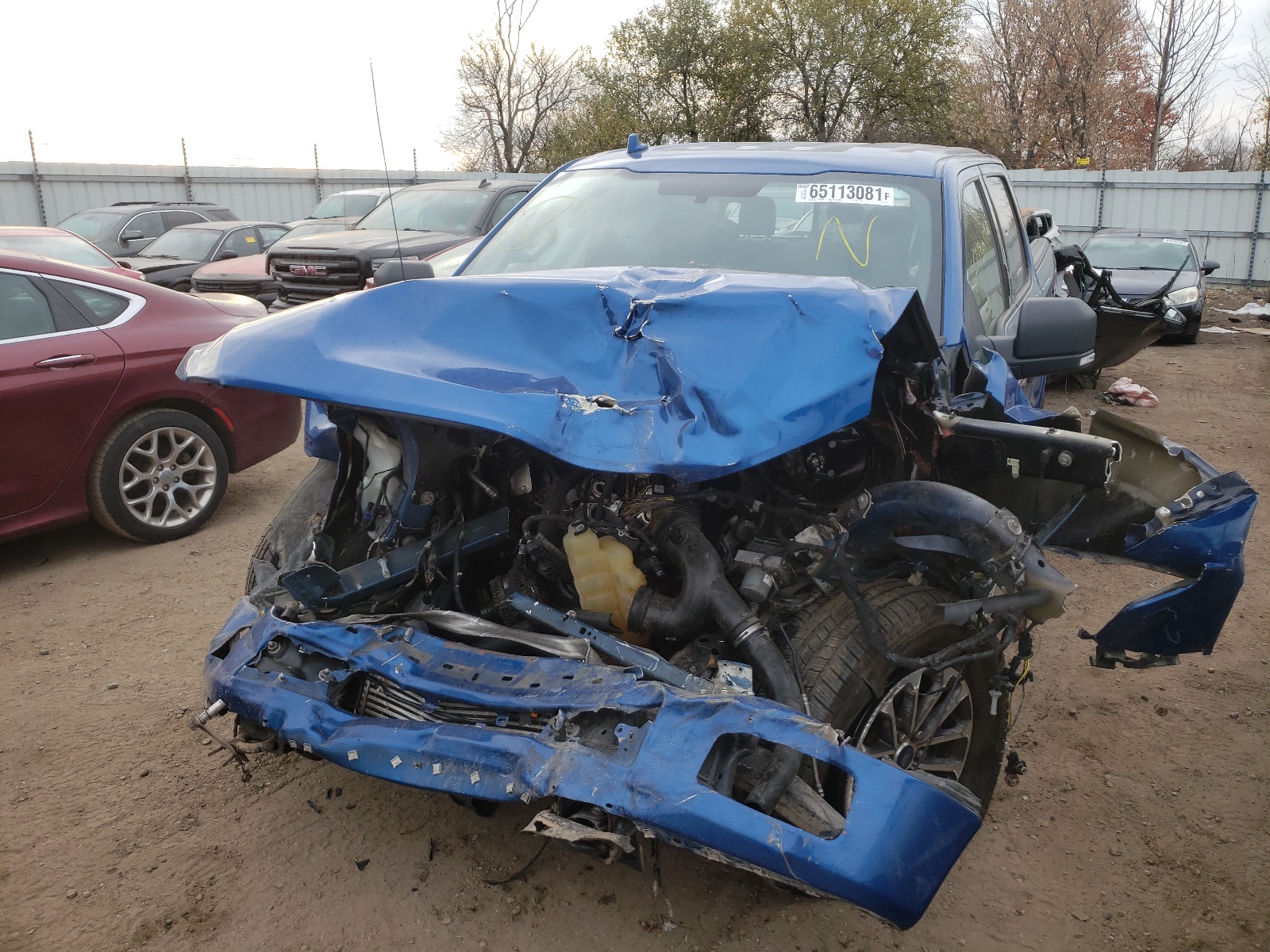 Photo 2 from auction – 2018 FORD F150 SUPER with VIN 1FTEW1EP0JFB62516