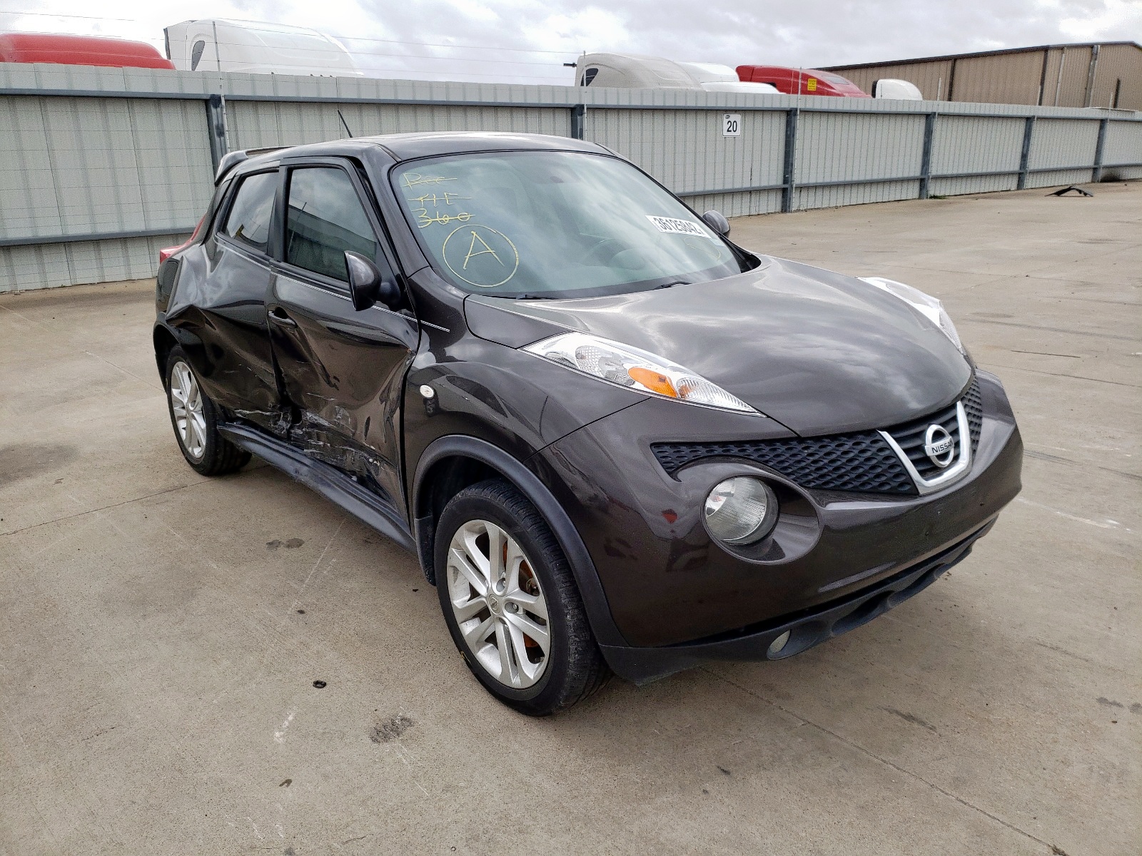 Photo 1 from auction – 2013 NISSAN JUKE S with VIN JN8AF5MR0DT213239