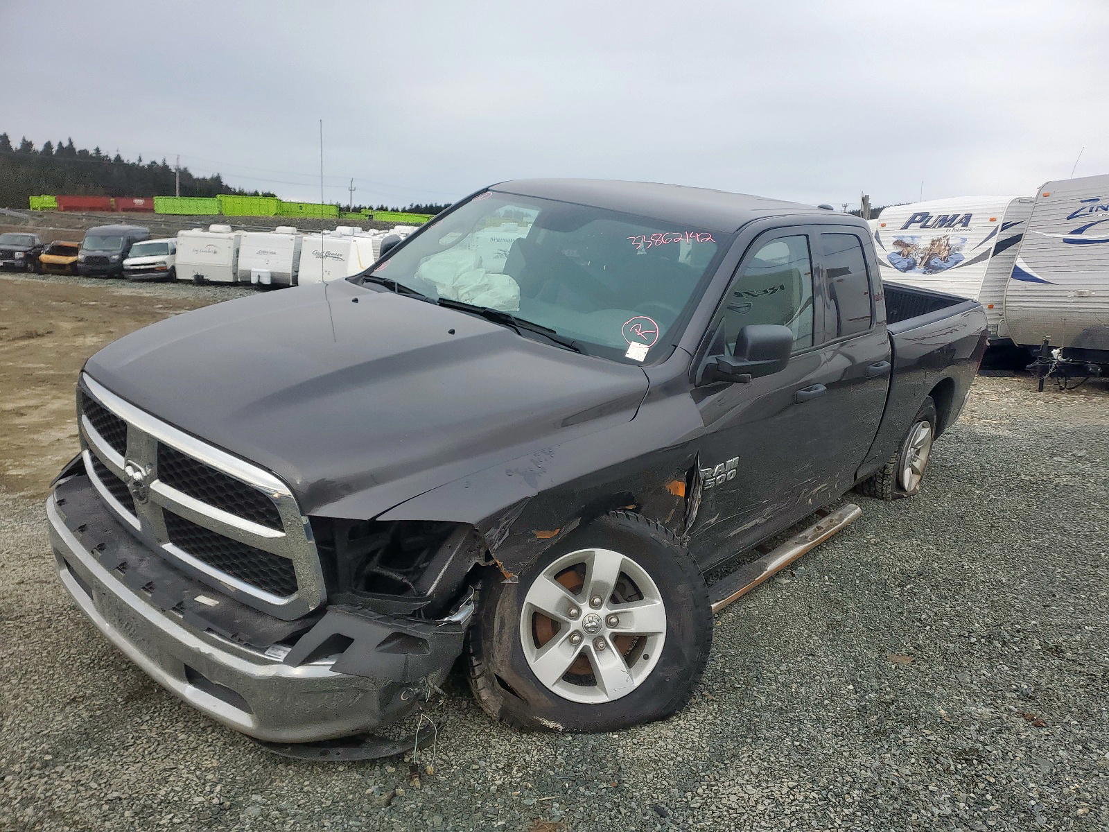 Photo 2 from auction – 2018 RAM 1500 ST with VIN 1C6RR7FTXJS212361