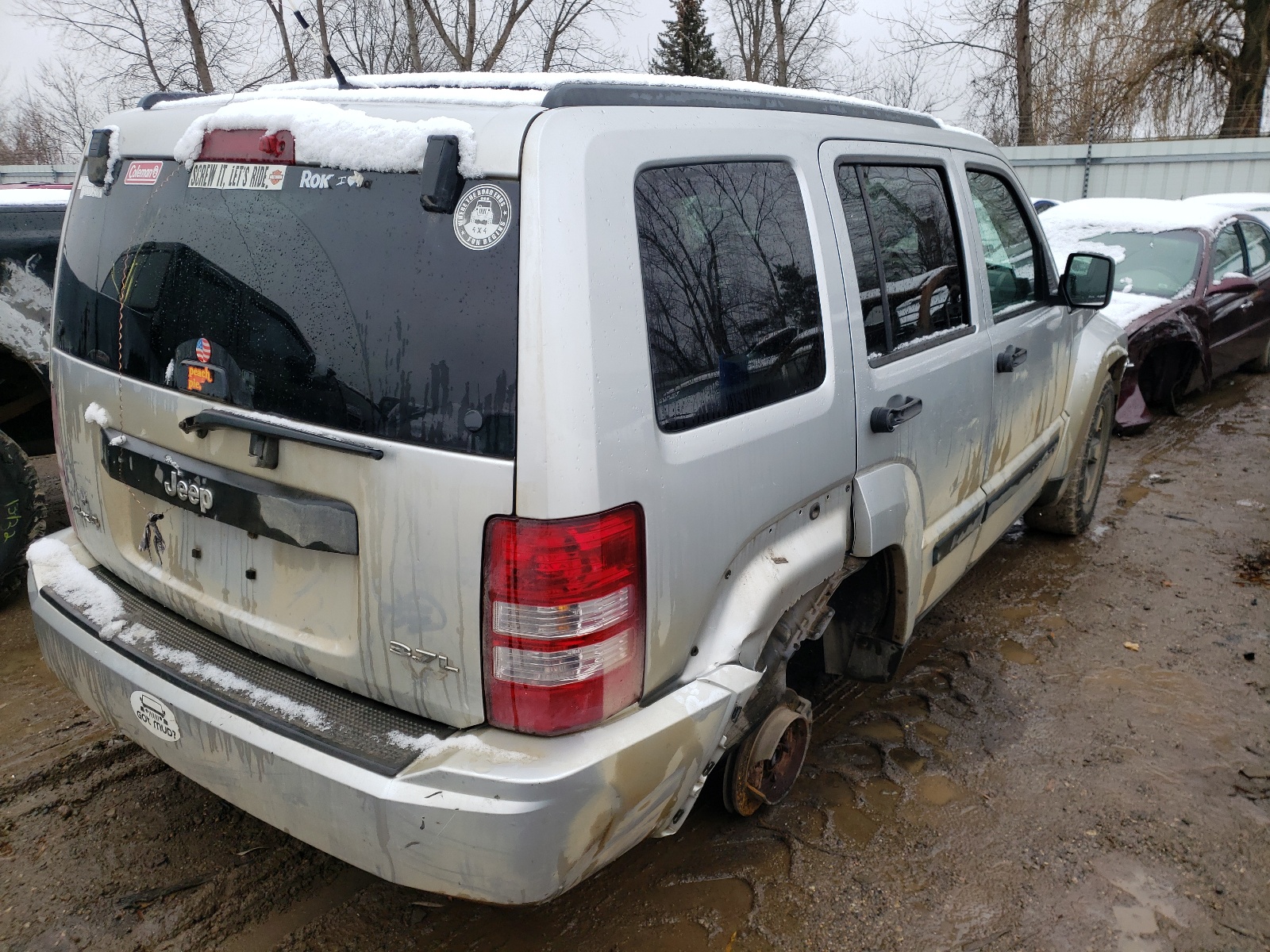 Photo 4 from auction – 2008 JEEP LIBERTY SP with VIN 1J8GN28K48W281545