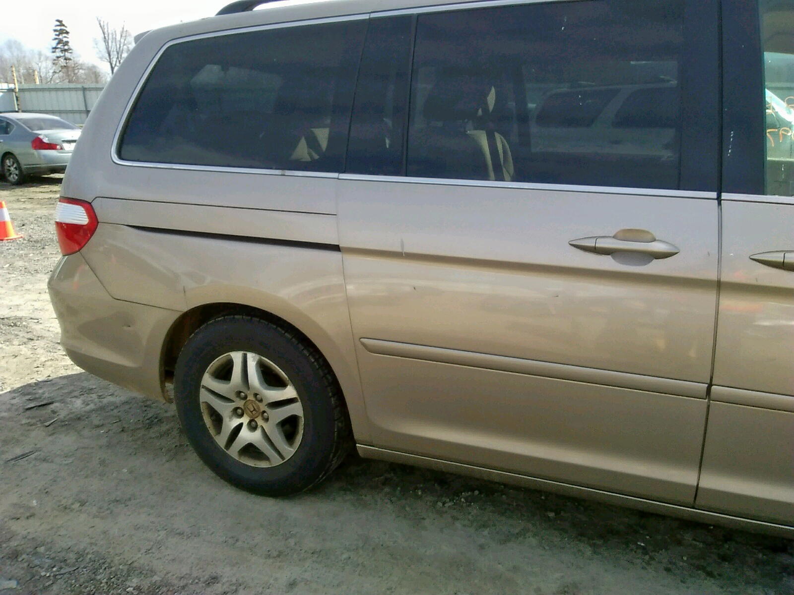 Photo 9 from auction – 2007 HONDA ODYSSEY EX with VIN 5FNRL38487B080960