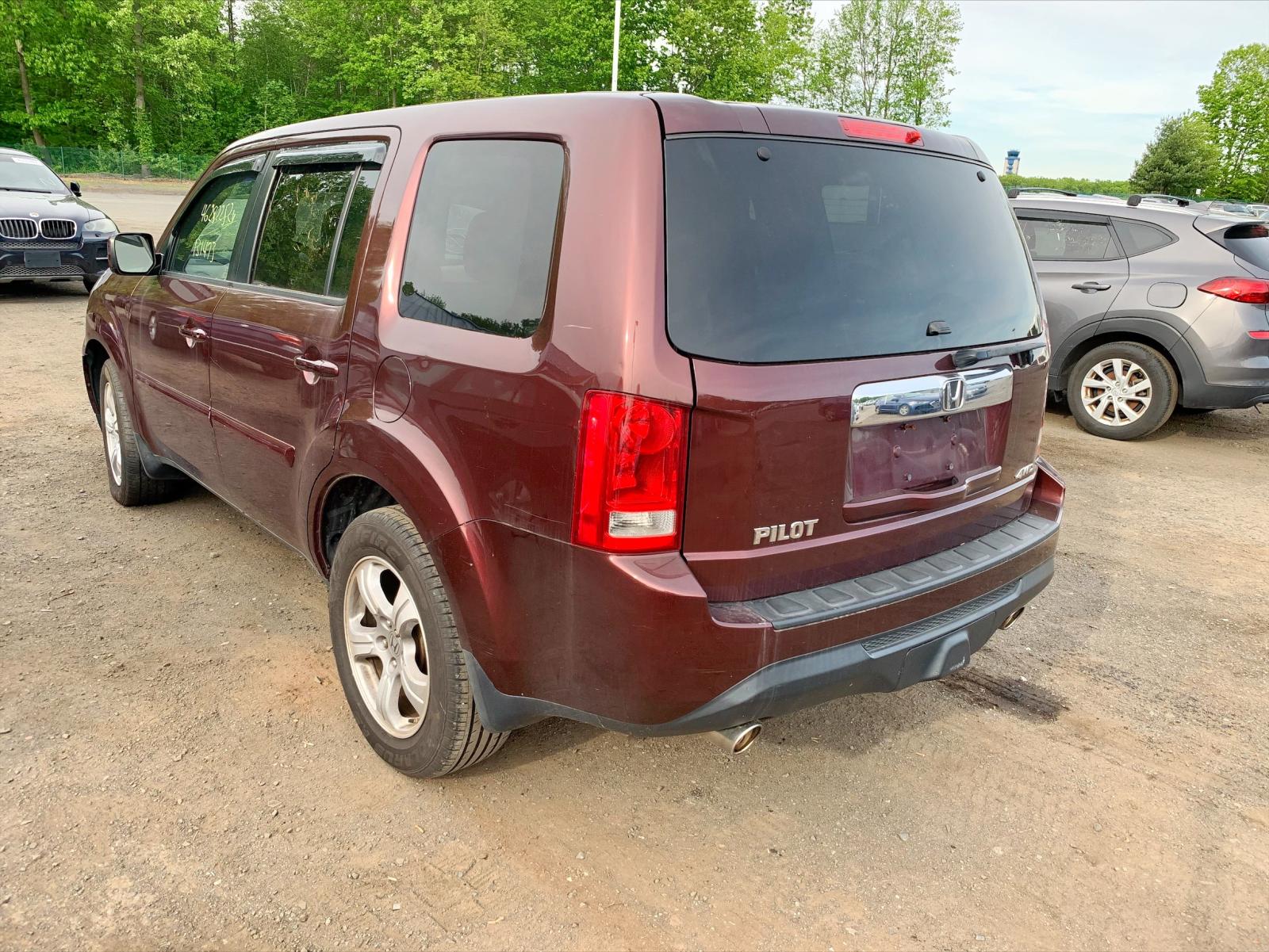 Photo 3 from auction – 2013 HONDA PILOT EX with VIN 5FNYF4H48DB051446
