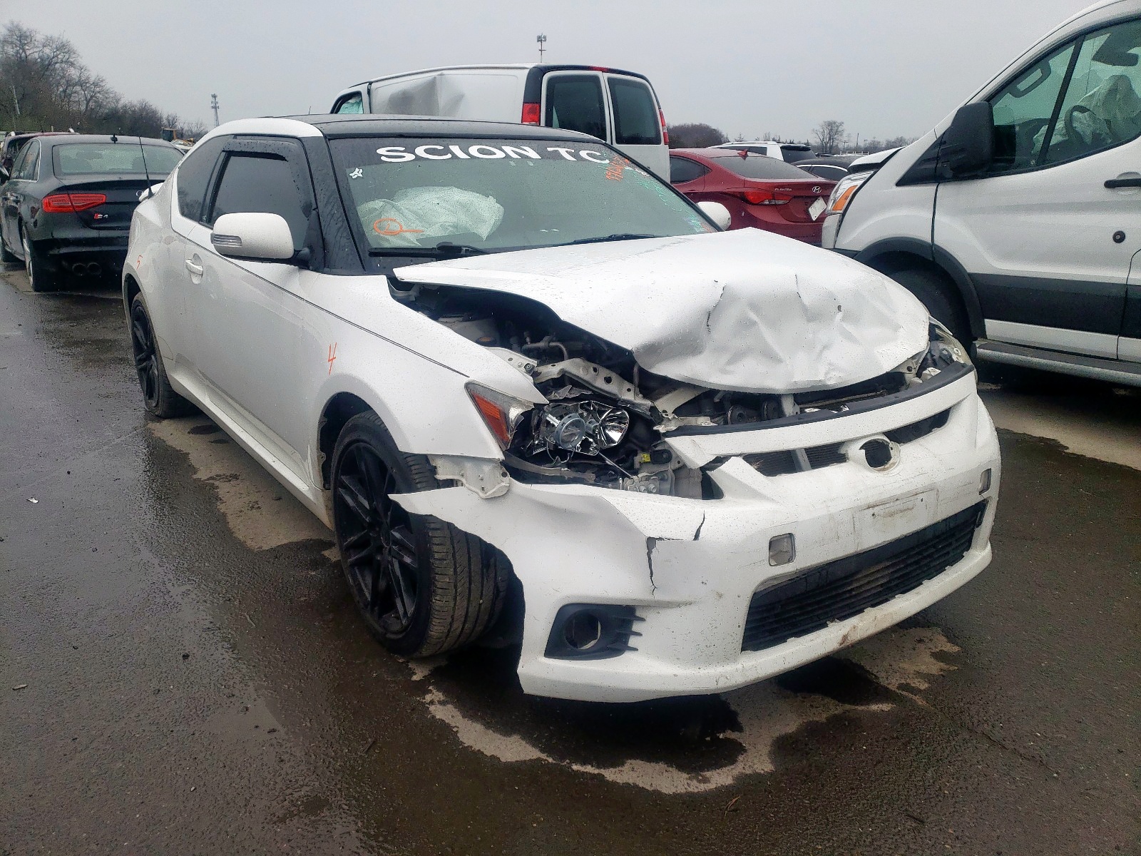 TOYOTA SCION TC 2012 with VIN JTKJF5C79C3034068 - Photo from auction