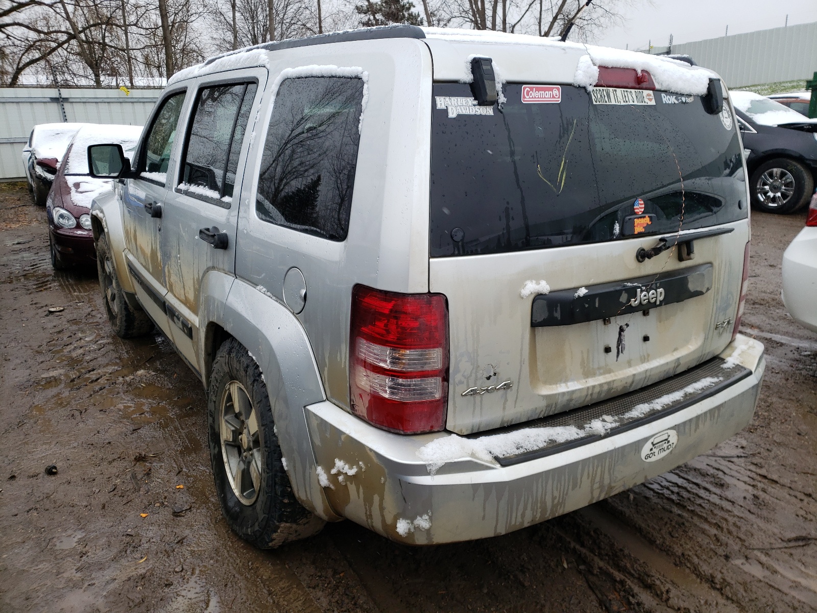 Photo 3 from auction – 2008 JEEP LIBERTY SP with VIN 1J8GN28K48W281545