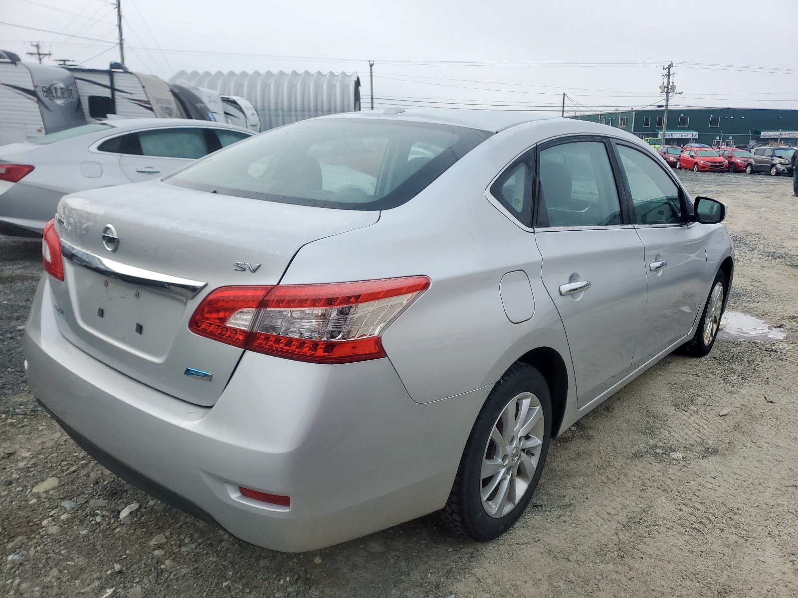 Photo 4 from auction – 2015 NISSAN SENTRA S with VIN 3N1AB7AP0FL633342