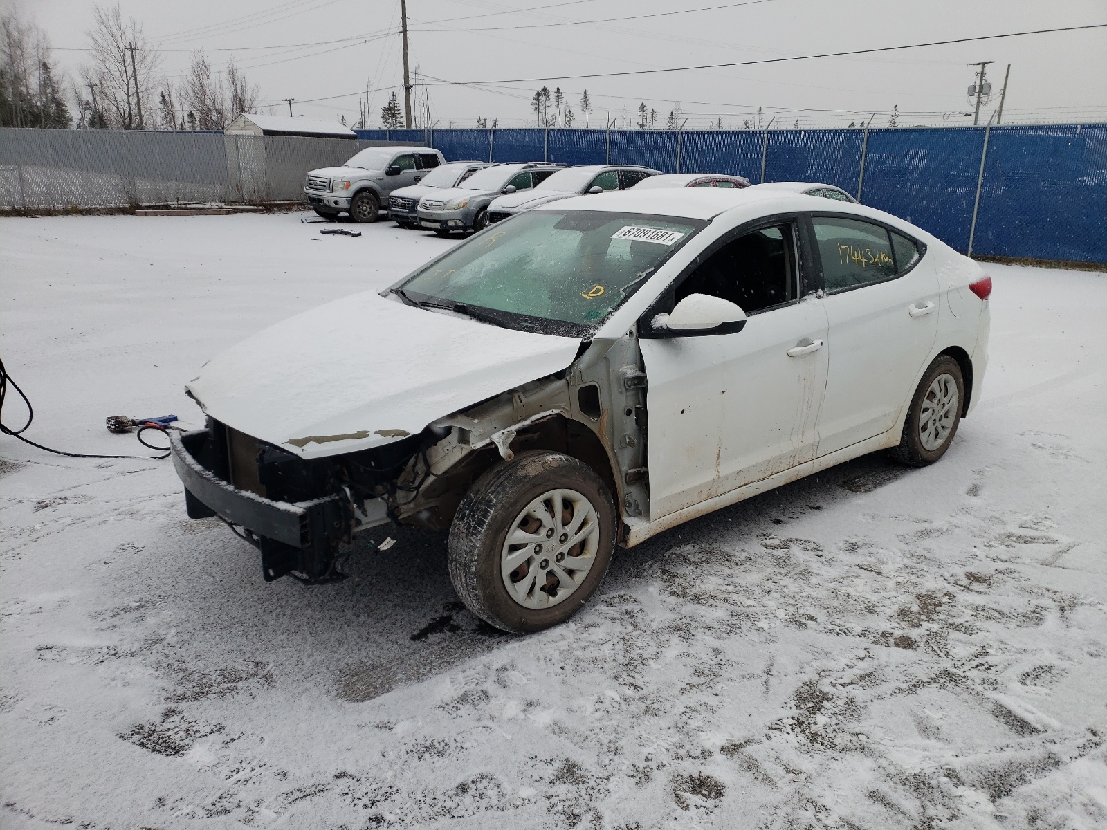 Photo 2 from auction – 2017 HYUNDAI ELANTRA SE with VIN 5NPD74LF0HH045720