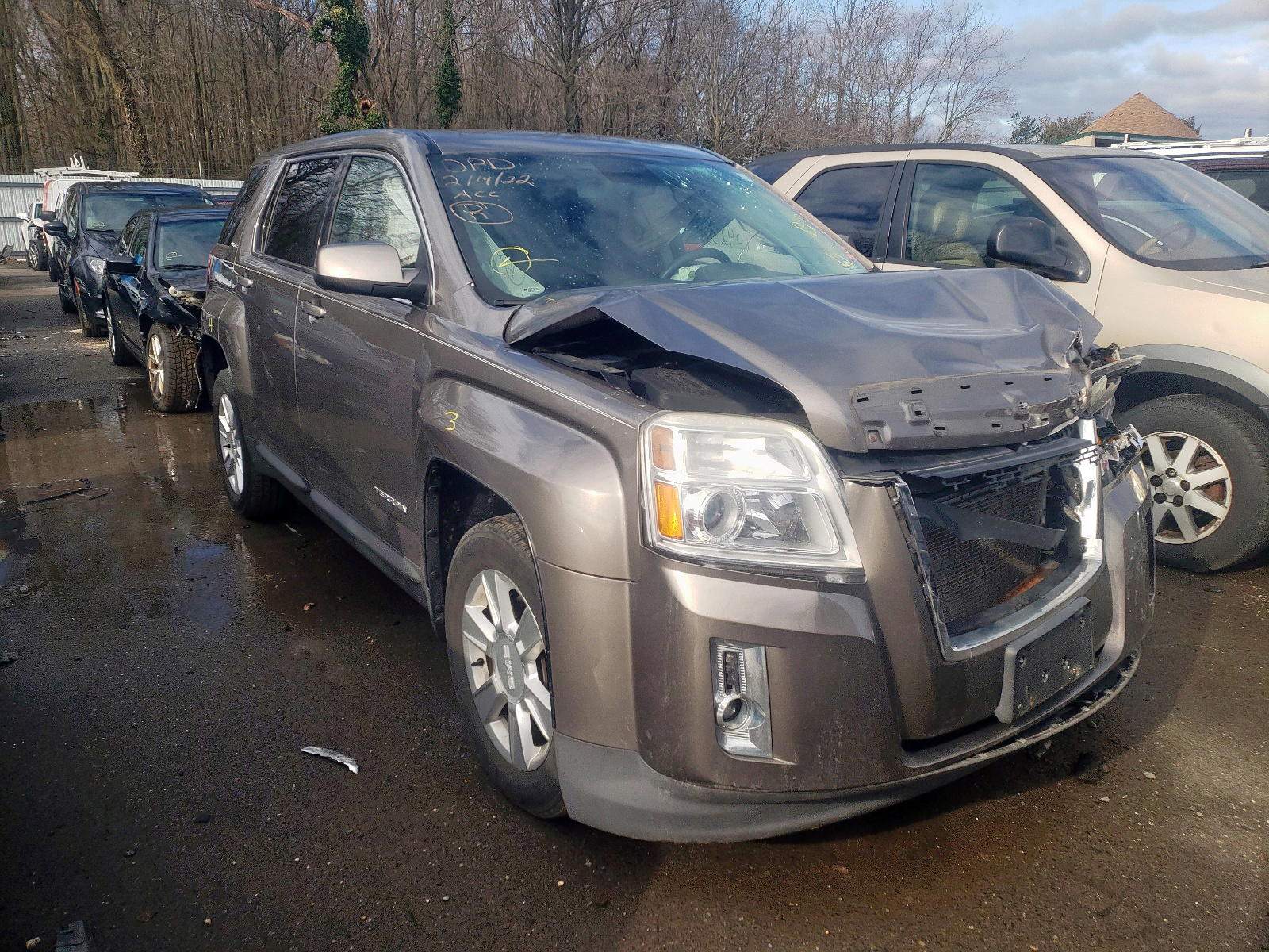 GMC TERRAIN SL 2012 with VIN 2GKALMEK2C6391973 - Photo from auction
