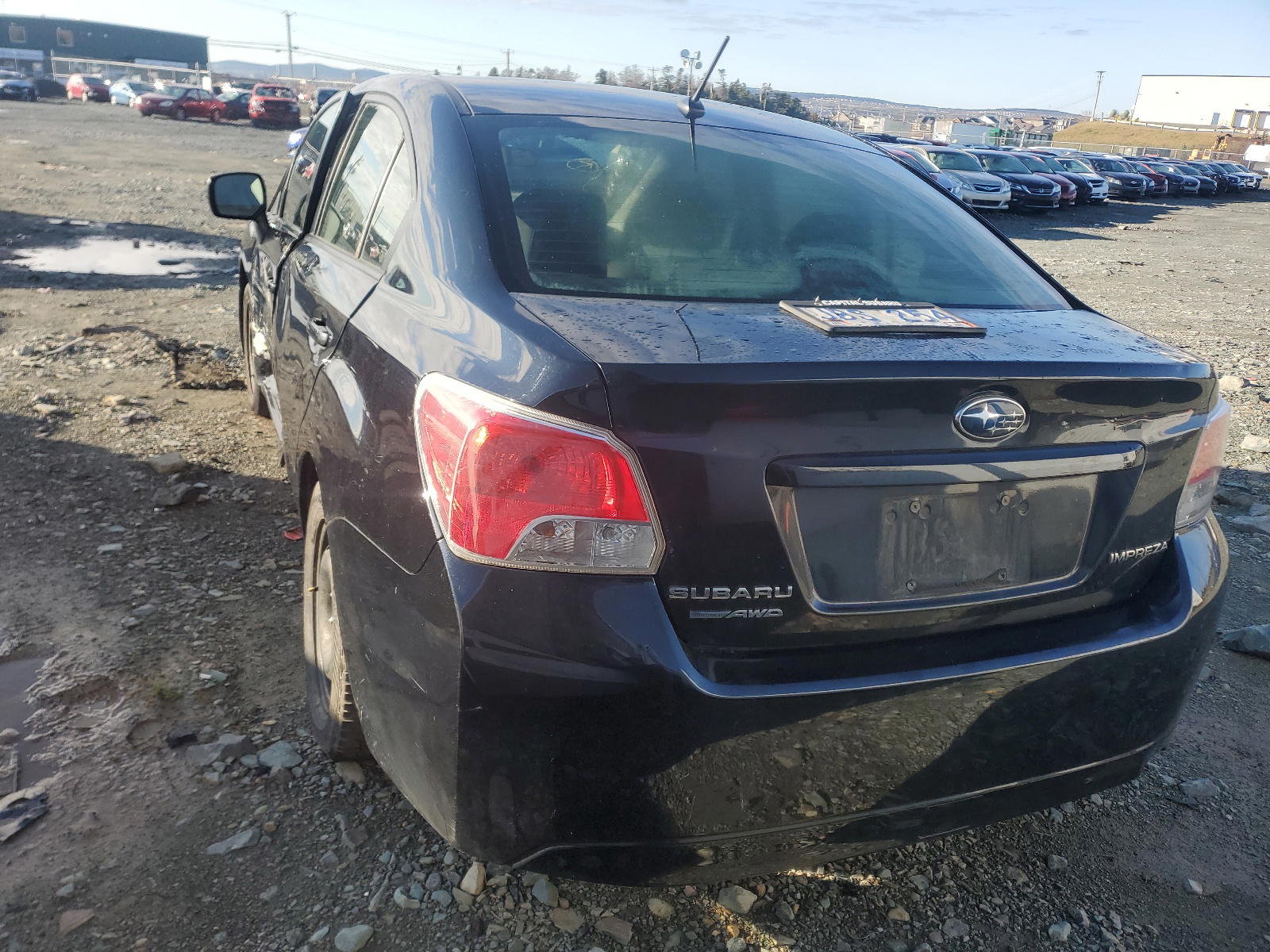 Photo 3 from auction – 2014 SUBARU IMPREZA with VIN JF1GJAA64EG018882